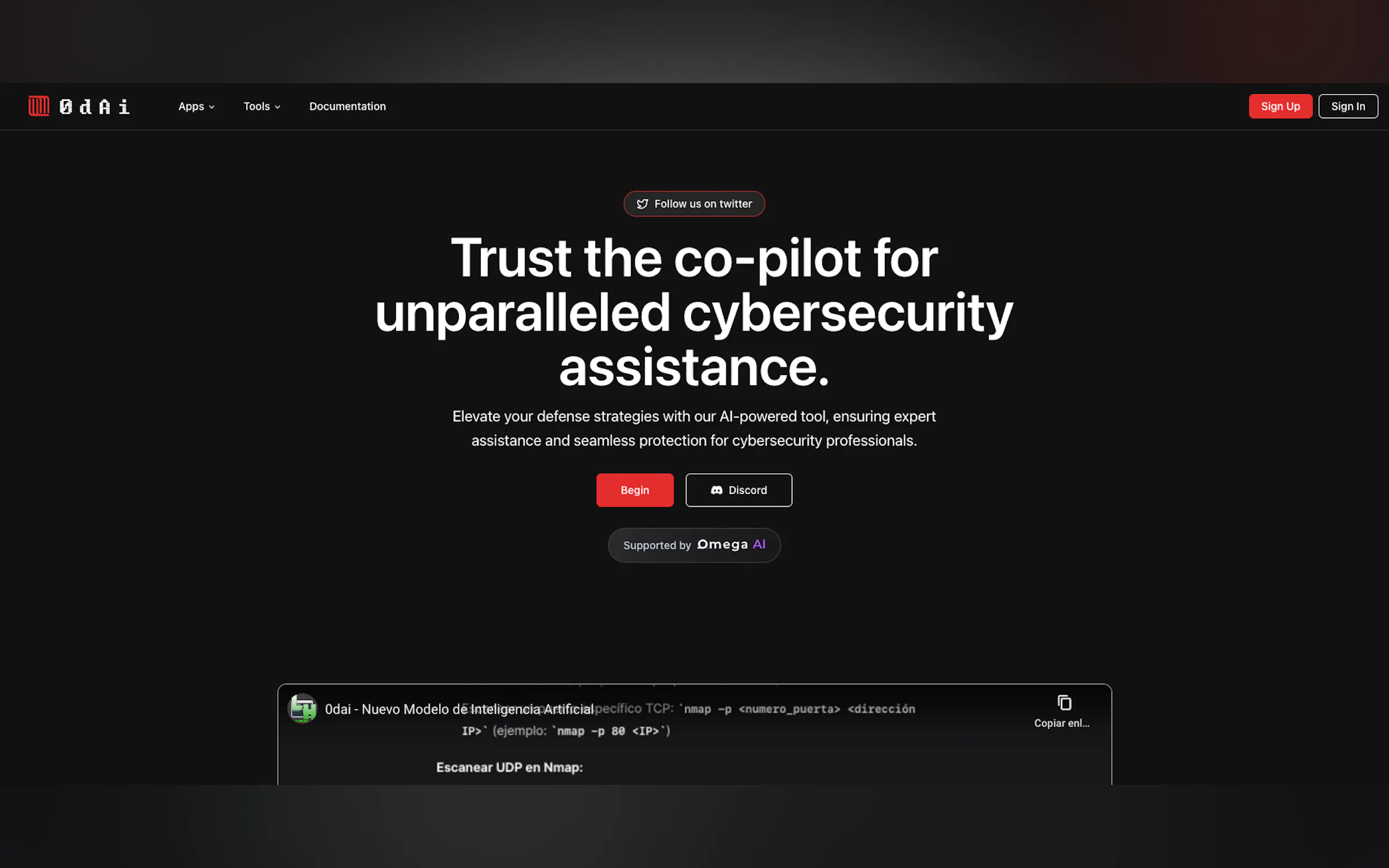 Screenshot 3 of 0dAI