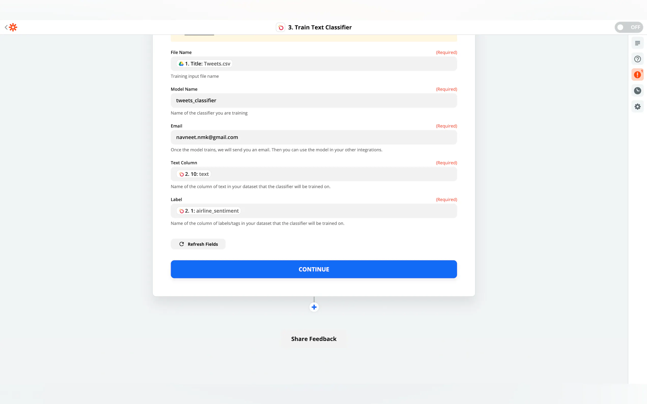 Screenshot 5 of Aasaanai for Zapier