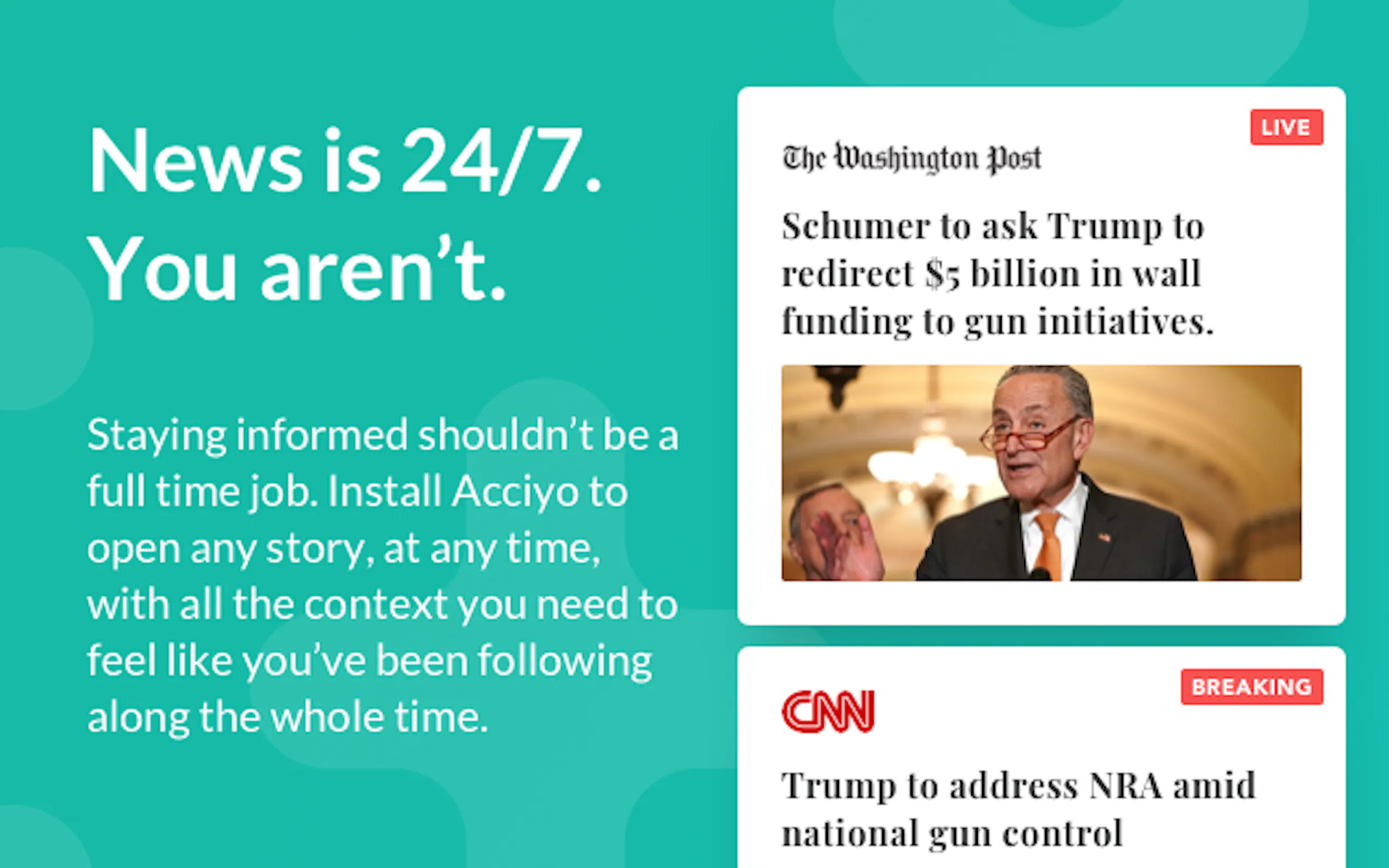 Screenshot 2 of Acciyo News Timeline