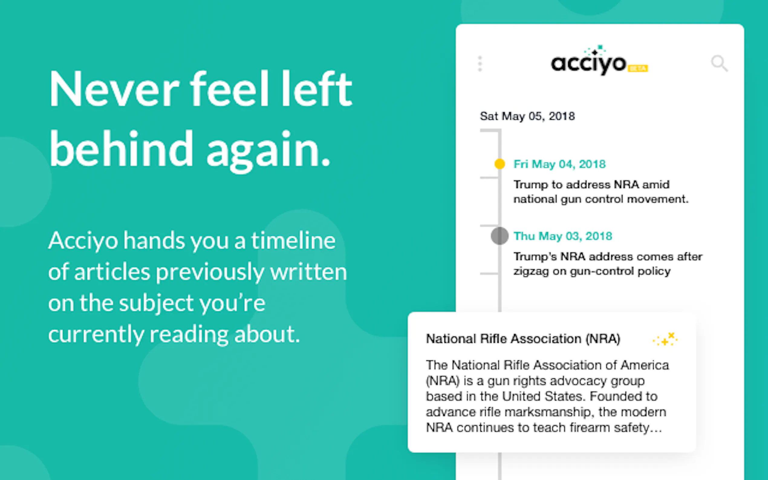 Screenshot 3 of Acciyo News Timeline