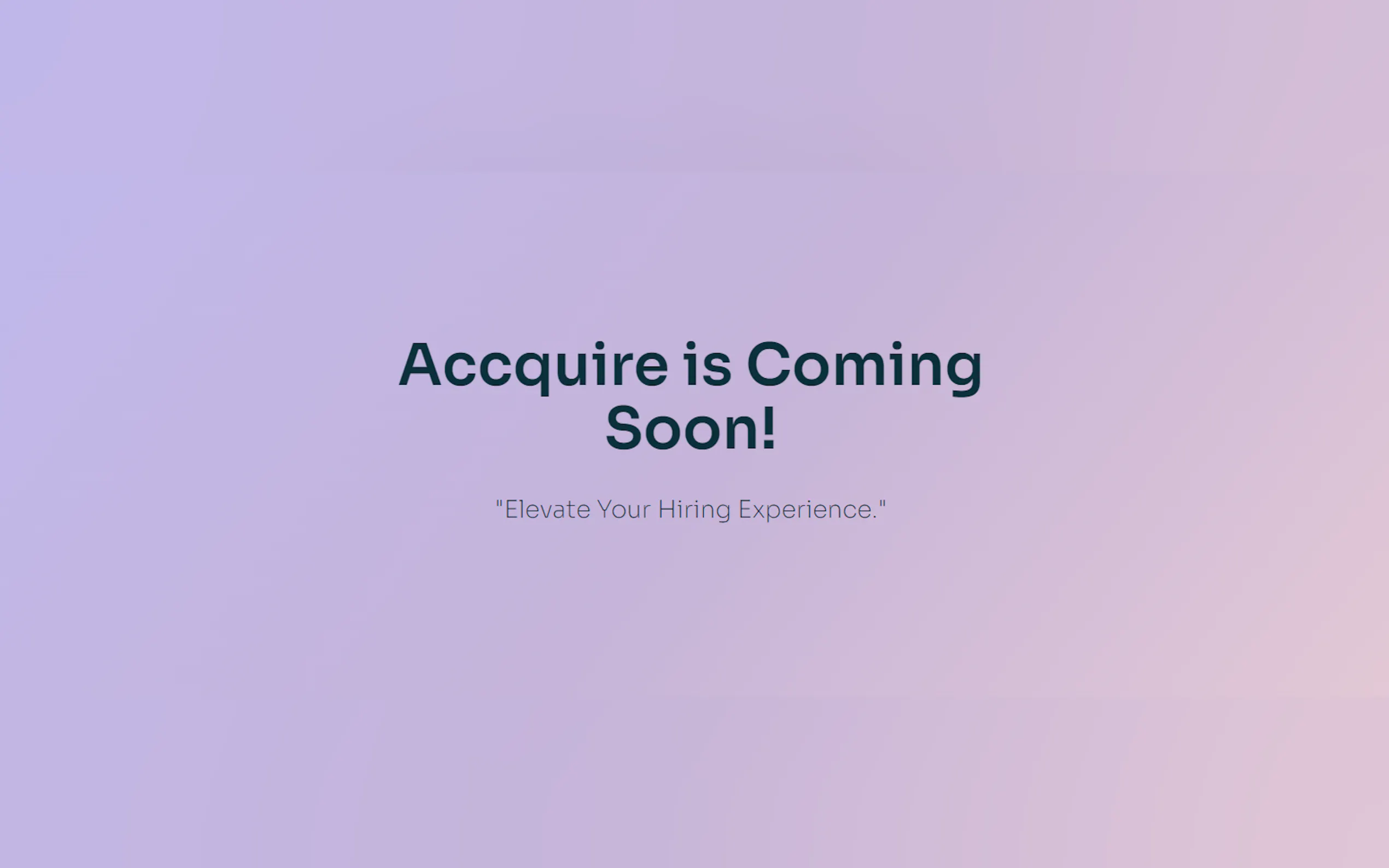 Accquire