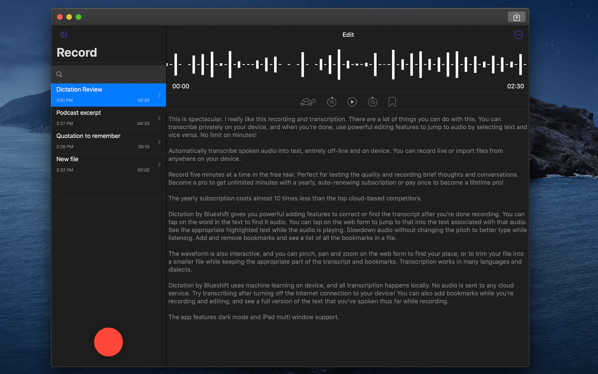 Screenshot 4 of Ada Dictation, for Mac