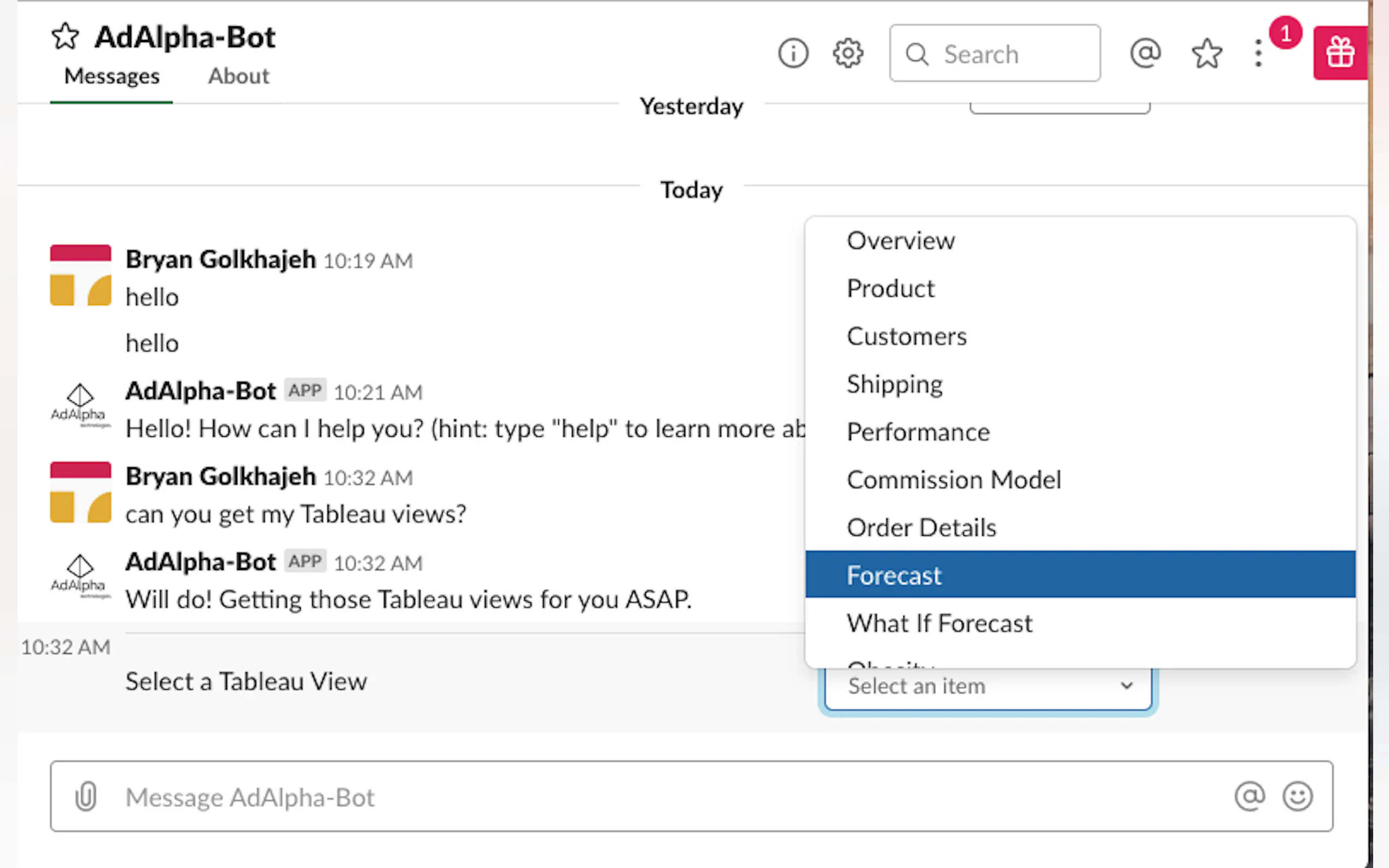 Screenshot 2 of AdAlpha-Bot