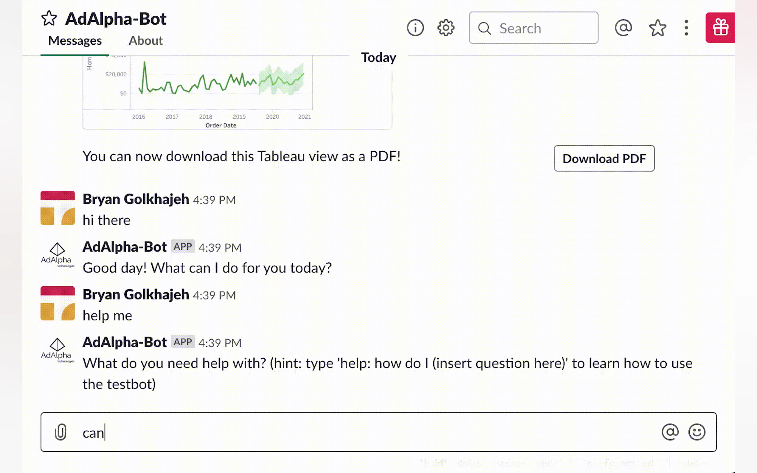 Screenshot 4 of AdAlpha-Bot