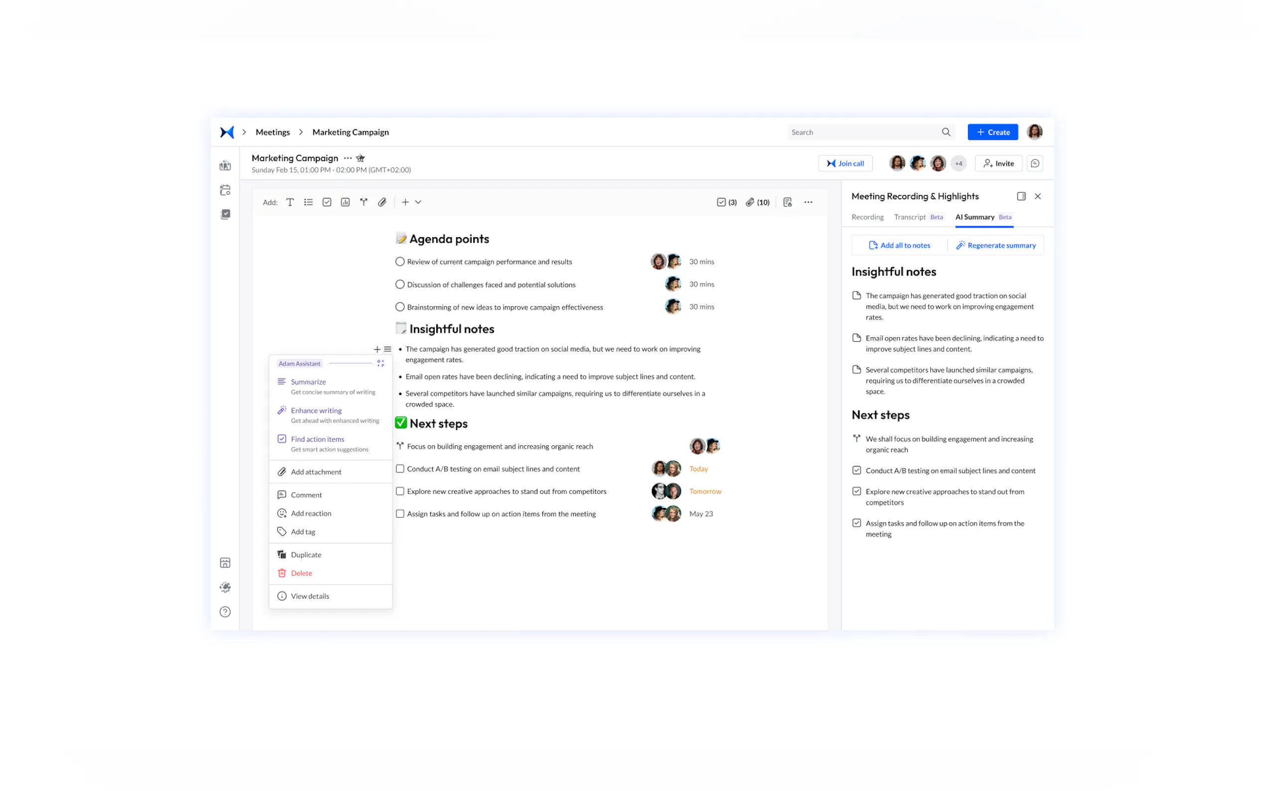 Screenshot 3 of adam.ai