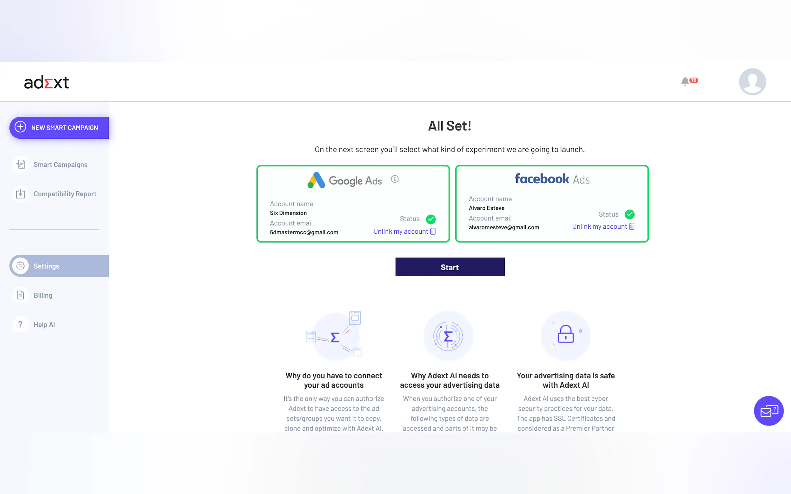 Screenshot 3 of Adext AI