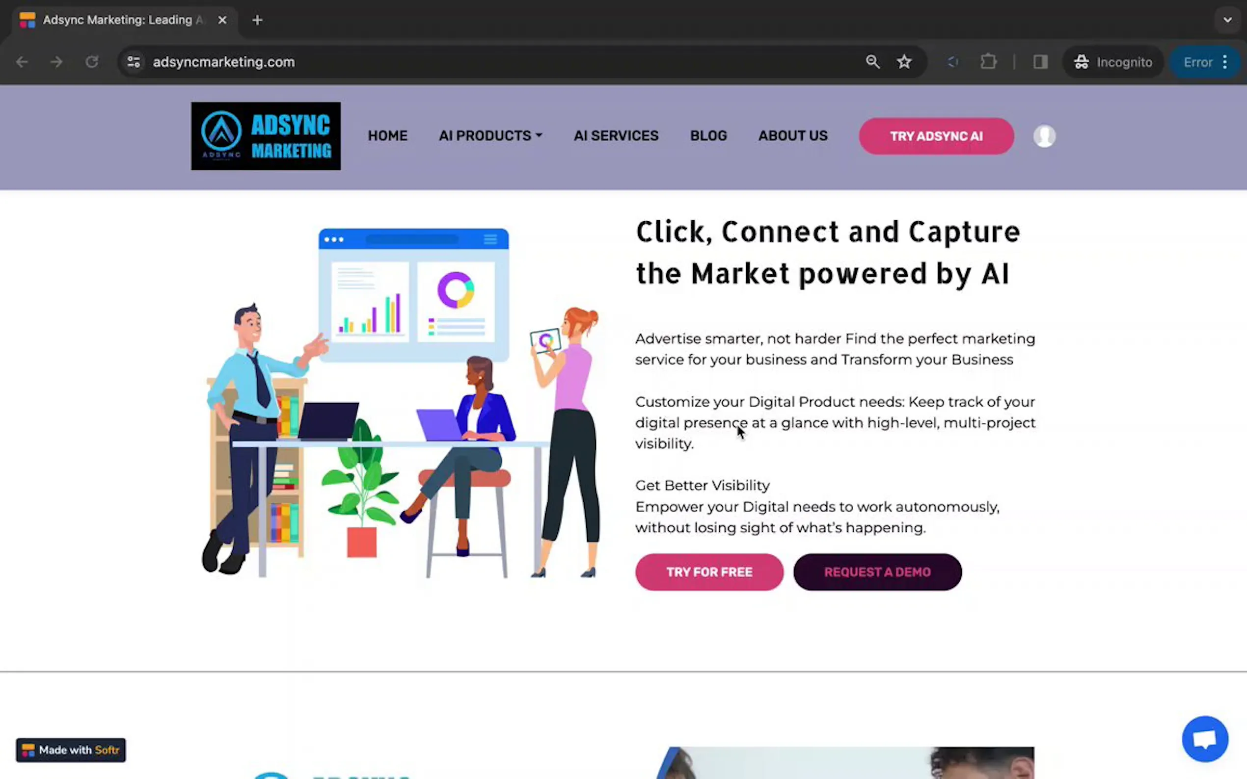 AdSync: AI Digital Marketing Solutions