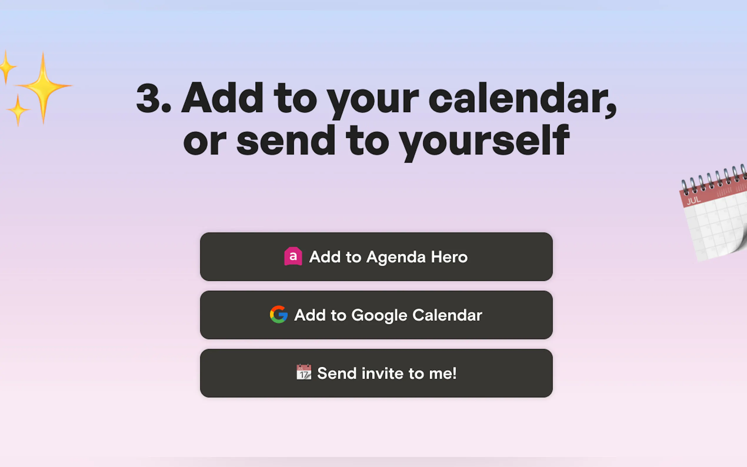  Agenda Hero Magic