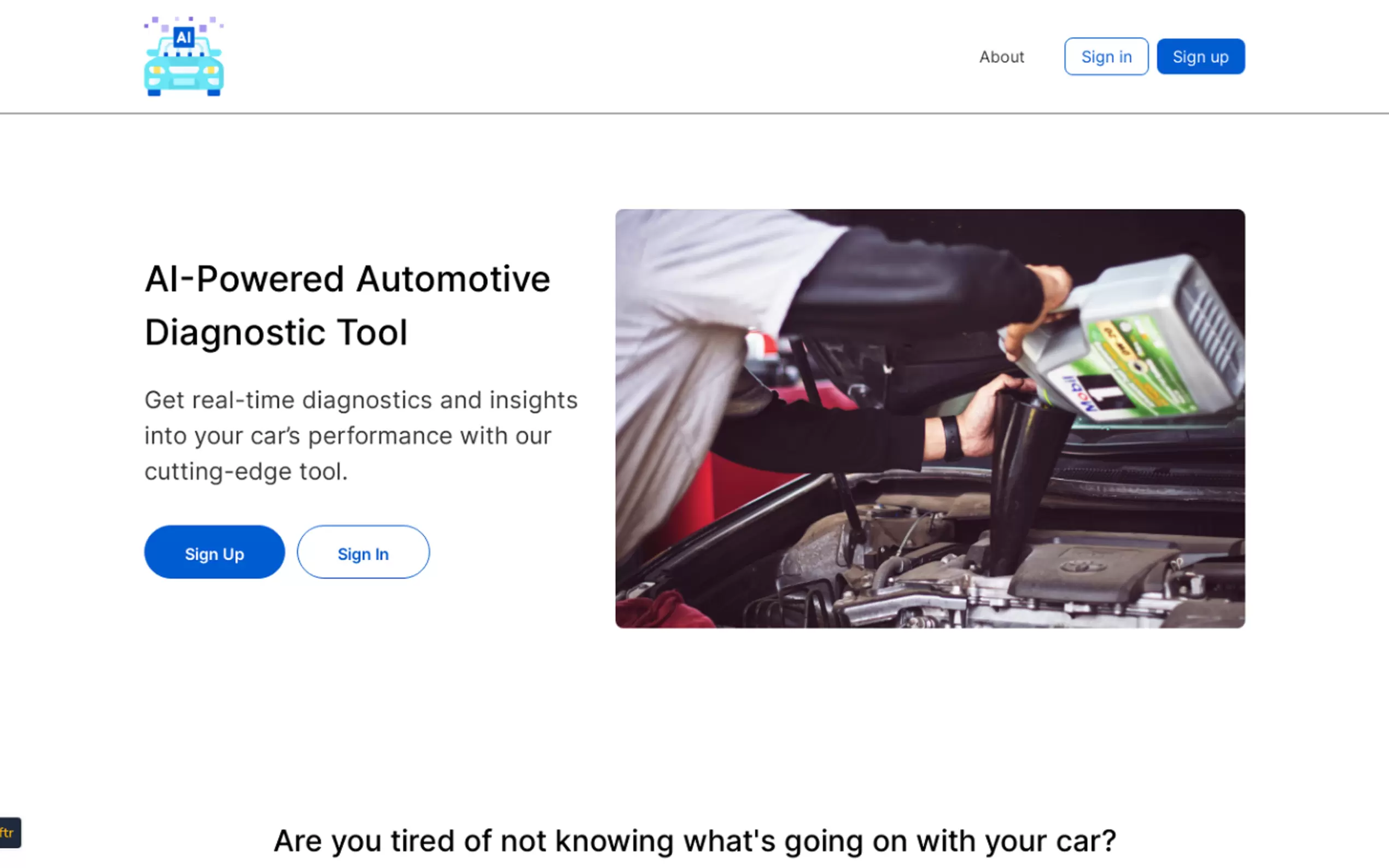 AI Car Diagnosis