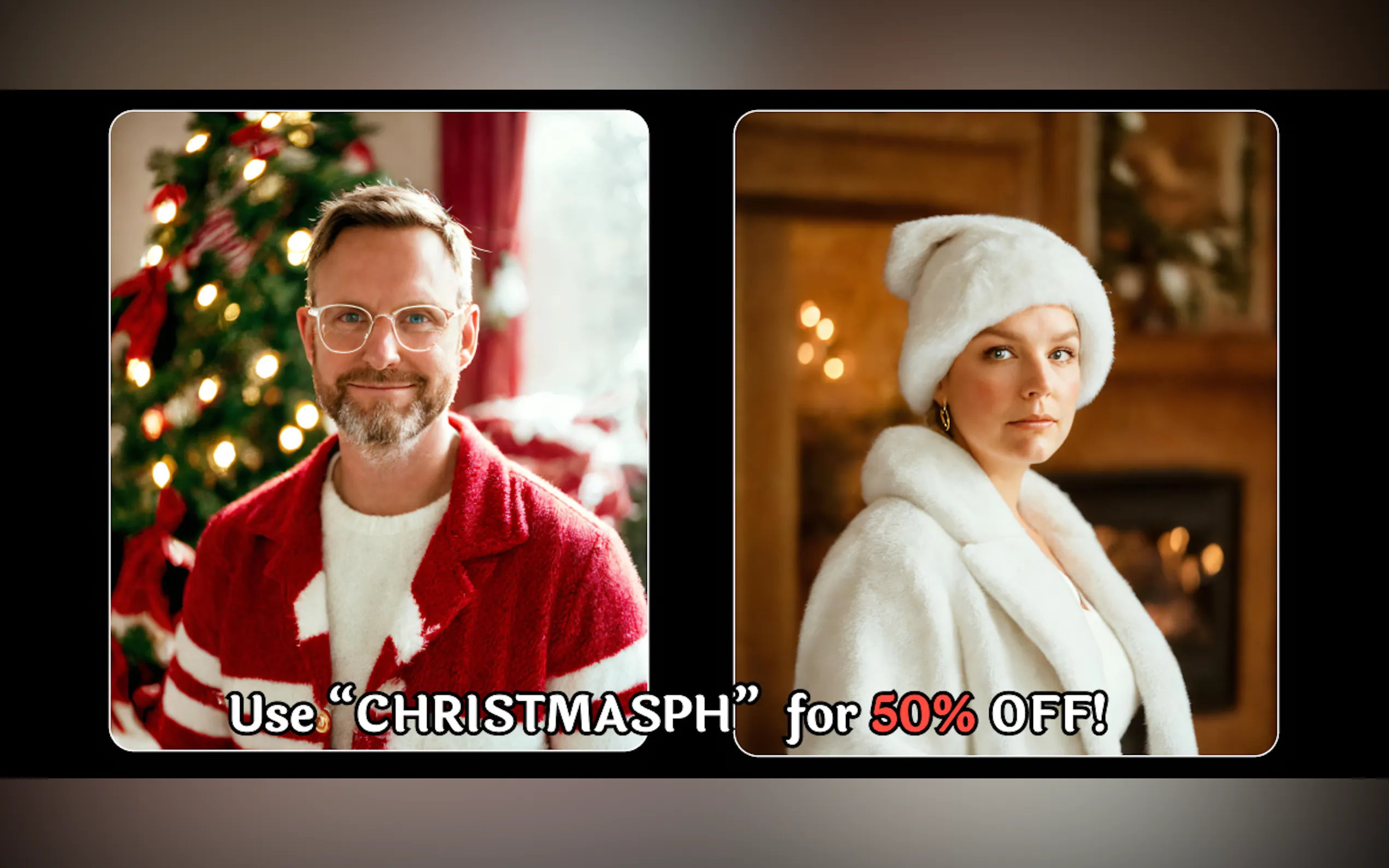 Screenshot 3 of AI Christmas portrait generator