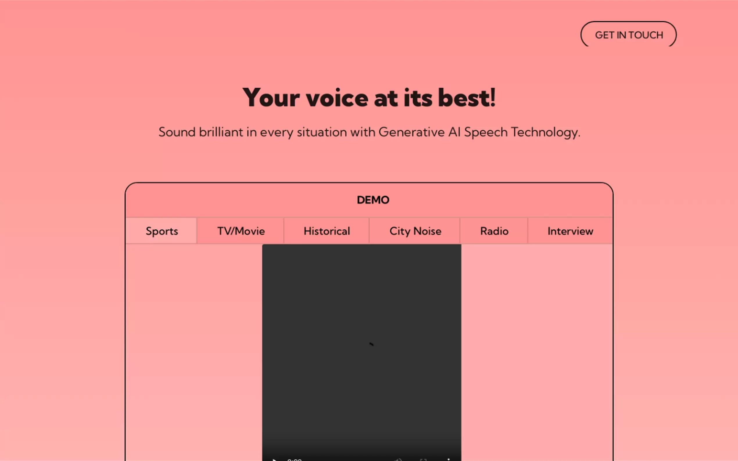 AI-coustics