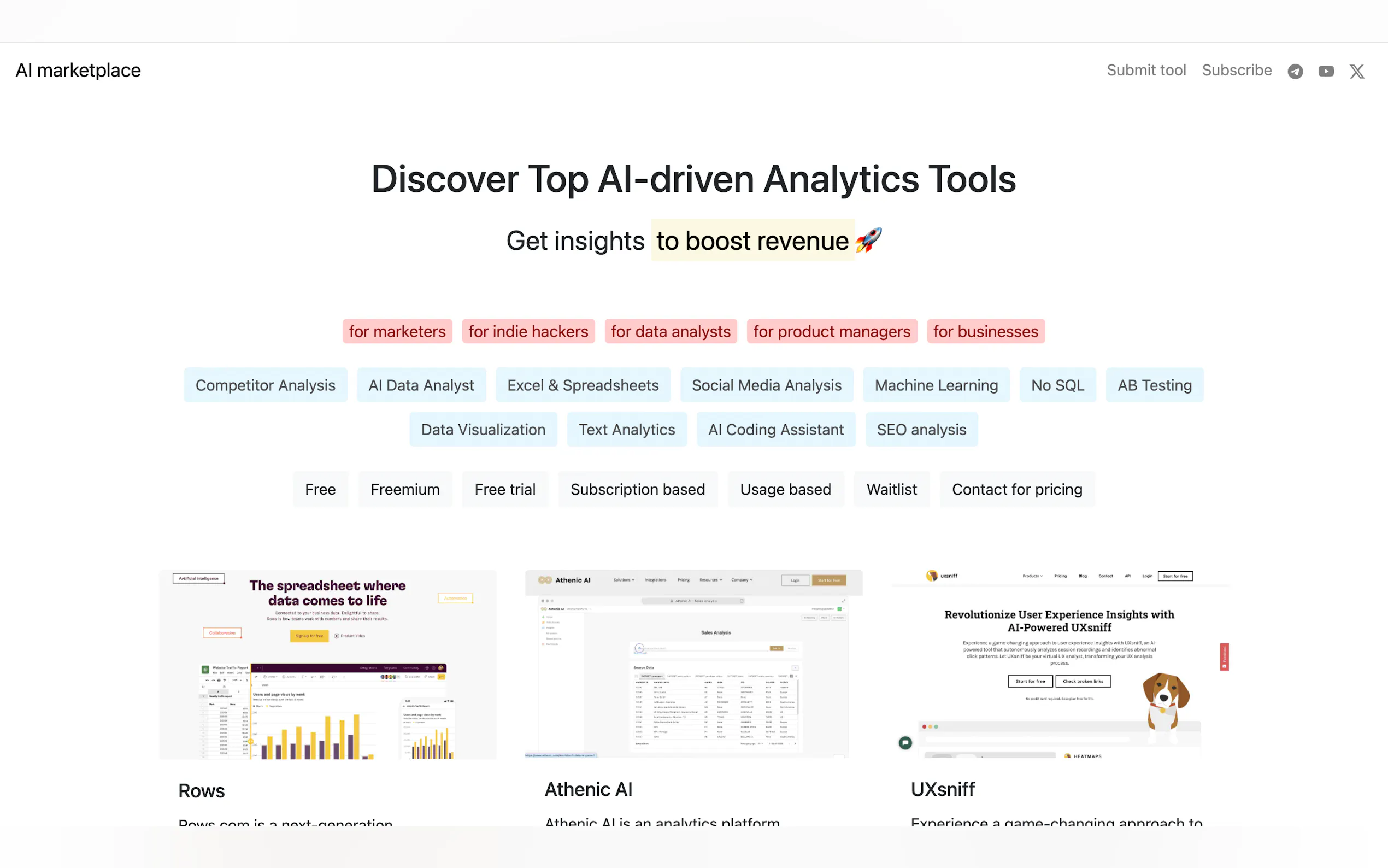 Screenshot 2 of AI-driven Analytics Tools