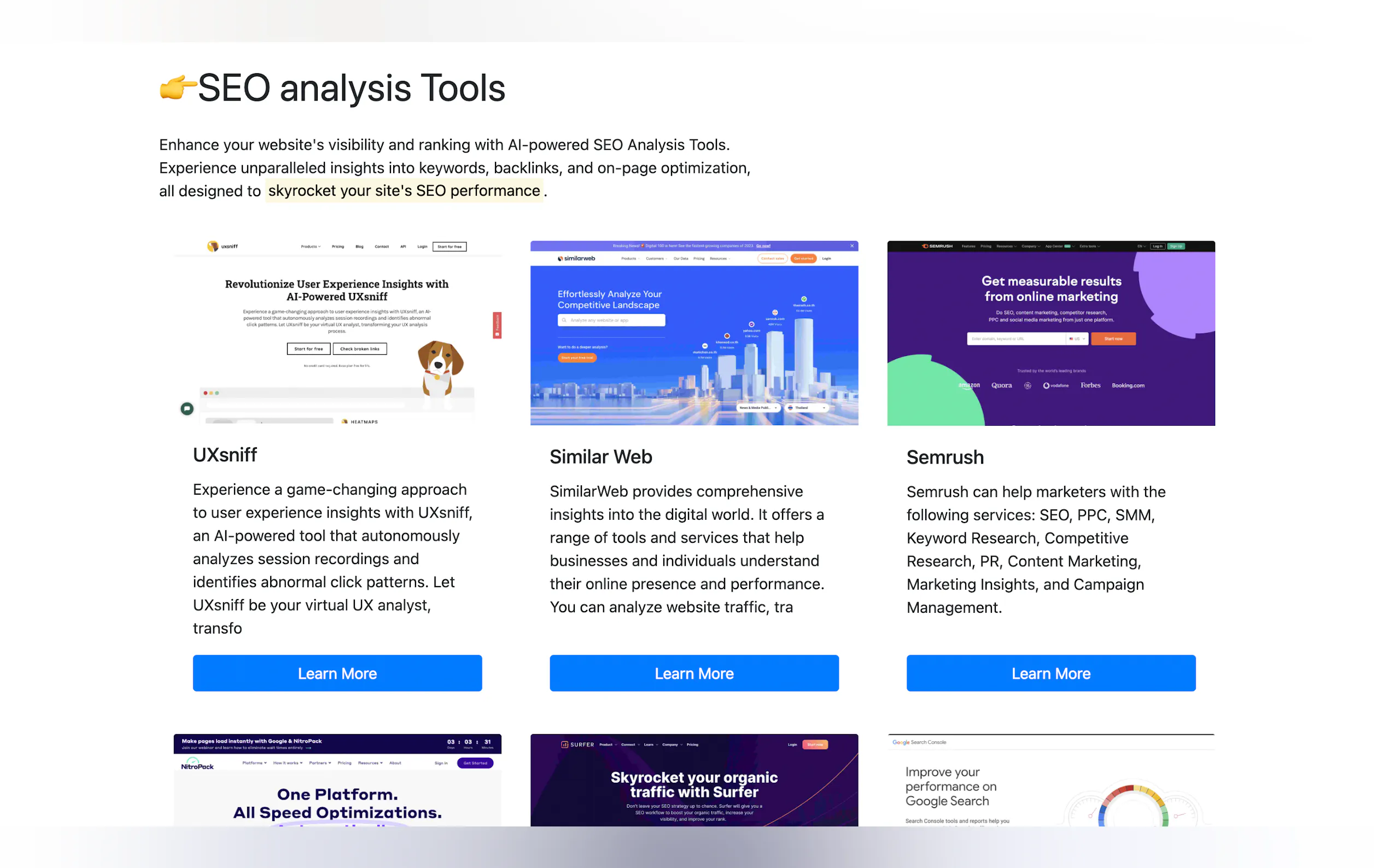 Screenshot 4 of AI-driven Analytics Tools