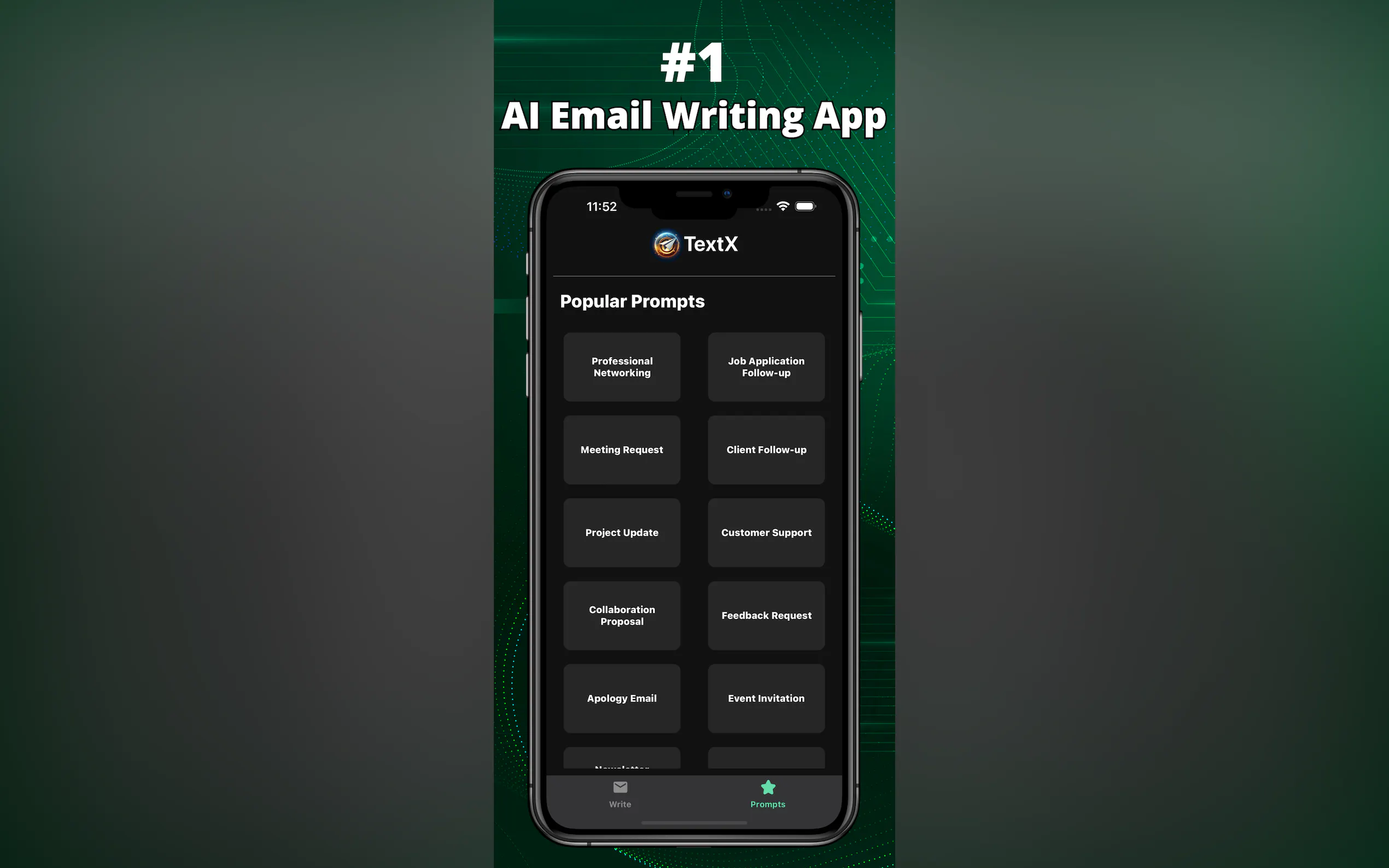 AI Email Writer App: TextX