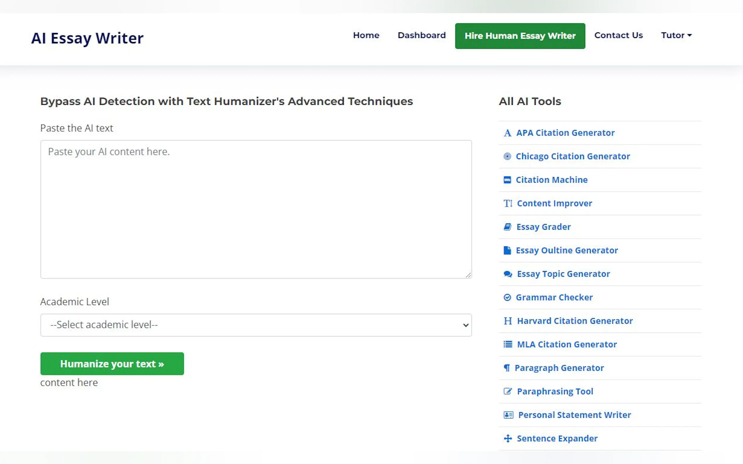 Screenshot 3 of AI Essay Writer