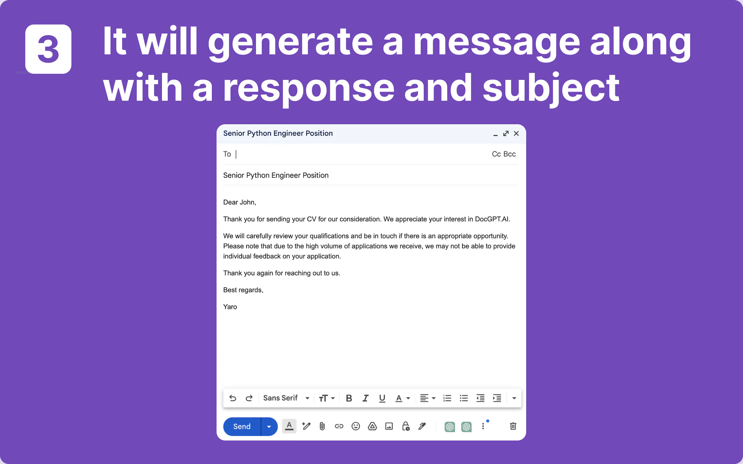 Screenshot 5 of AI GPT for Gmail™