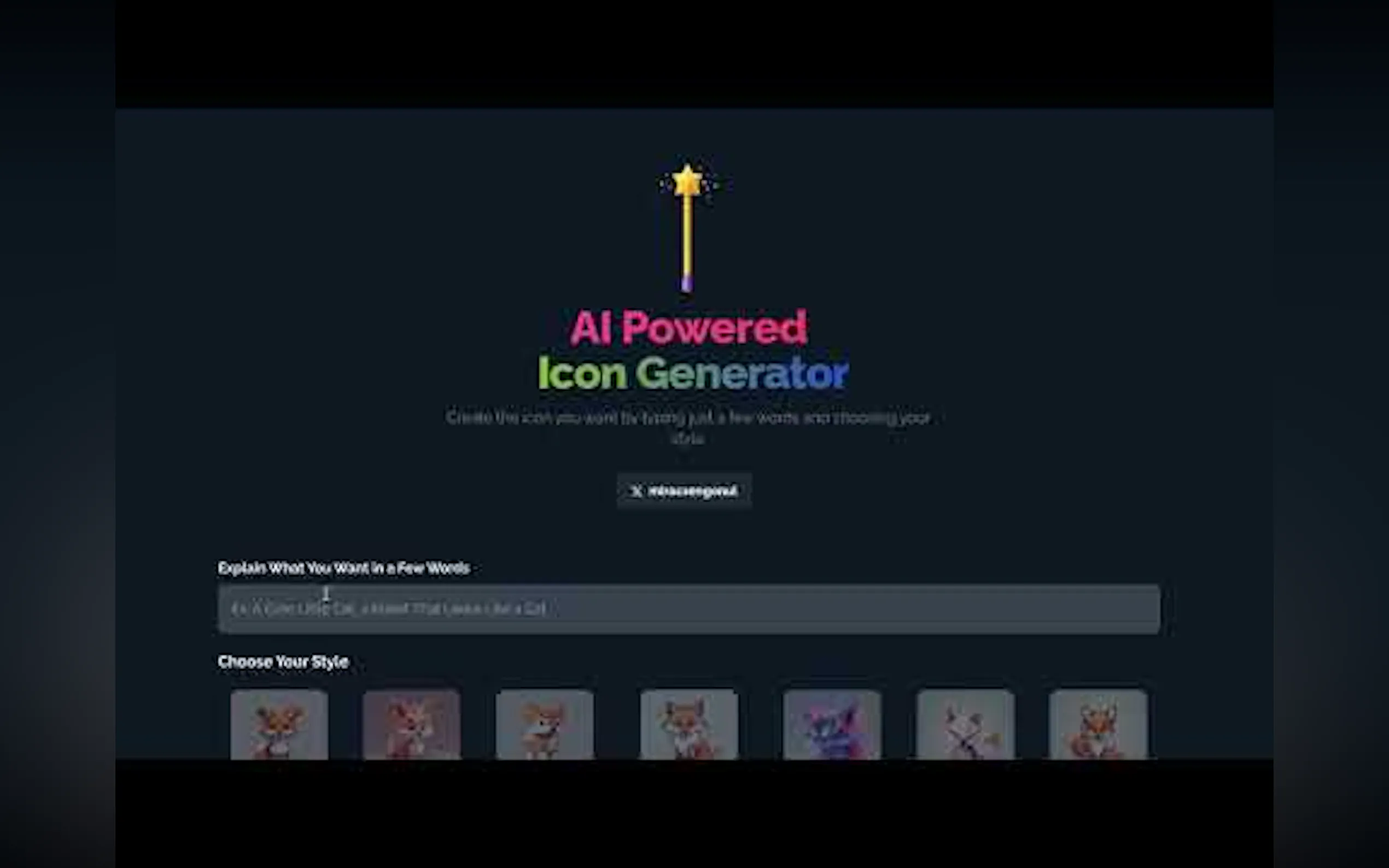AI Icon Generator for Apps