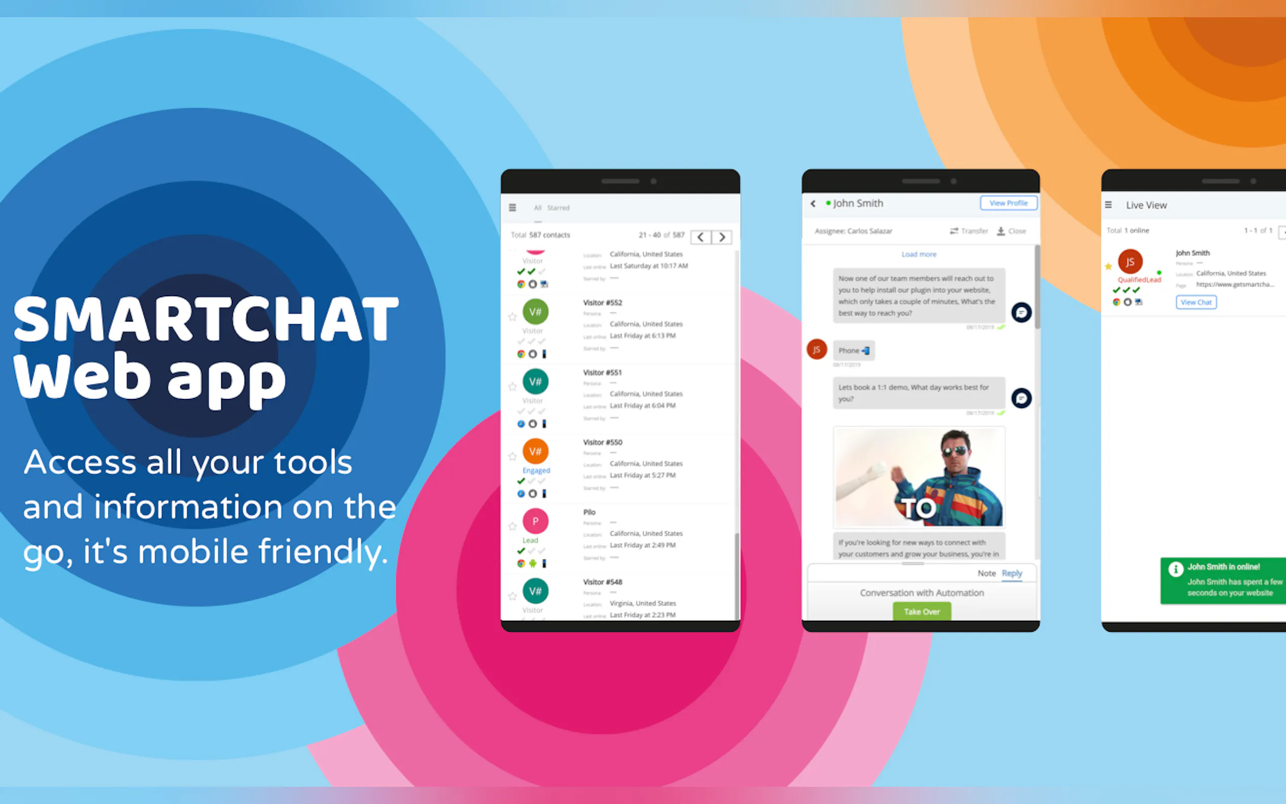 Screenshot 3 of Ai powered Live Chat by Smartchat