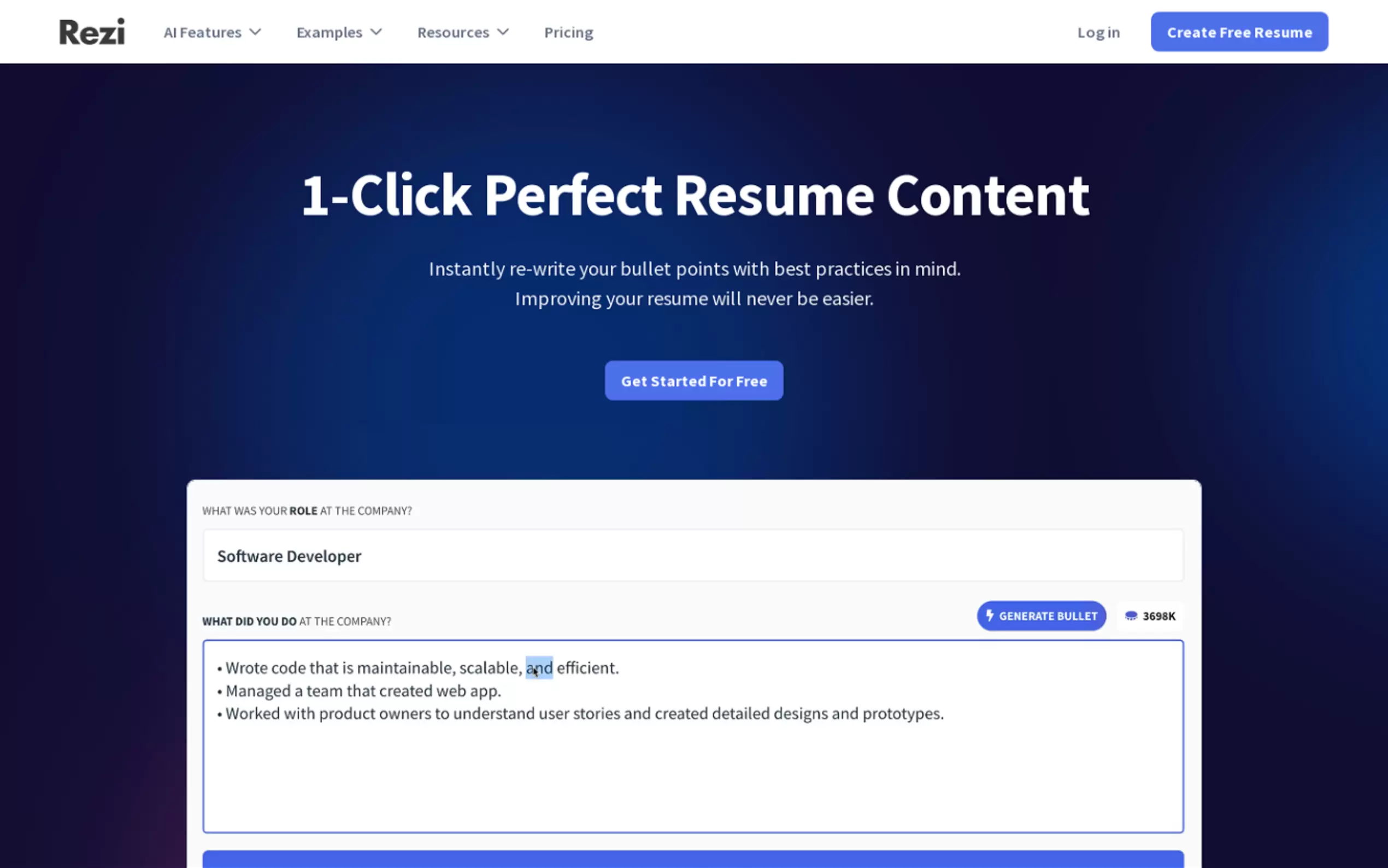 AI Resume Editor