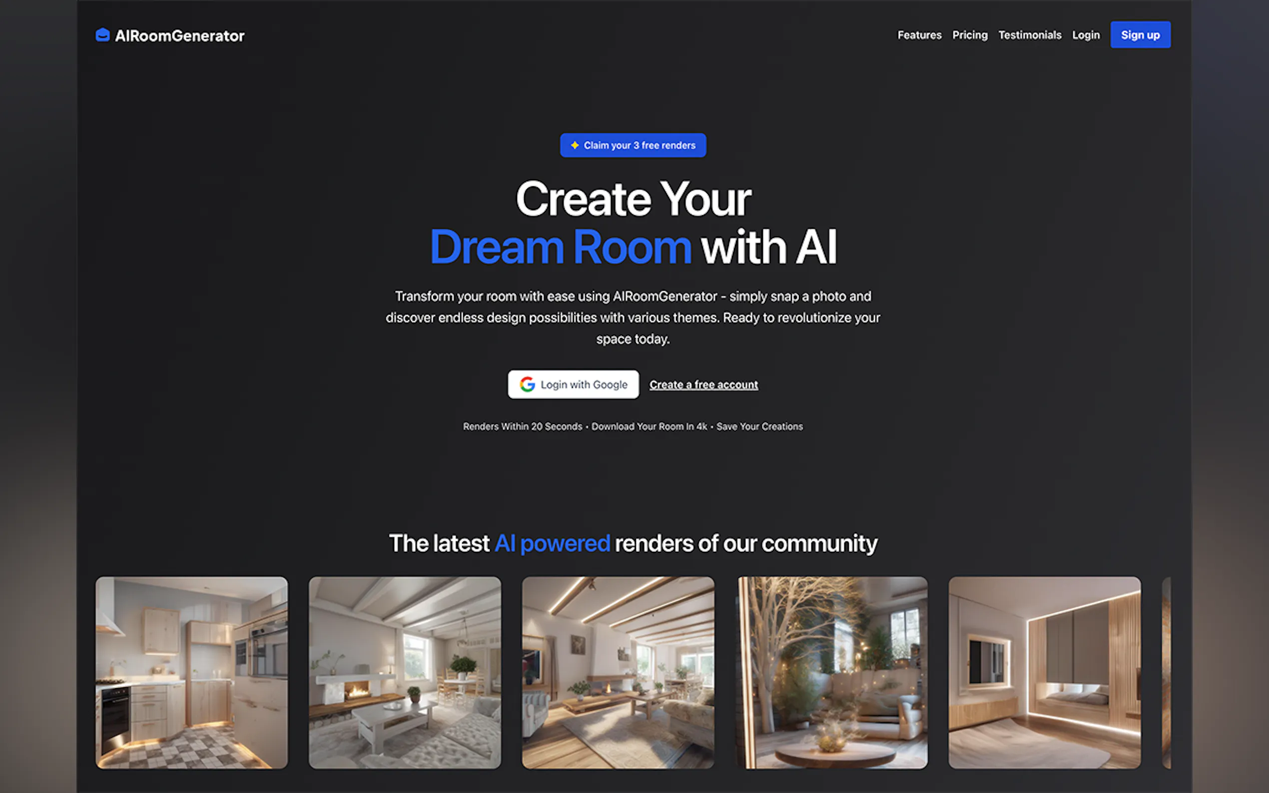 Screenshot 2 of AI Room Generator