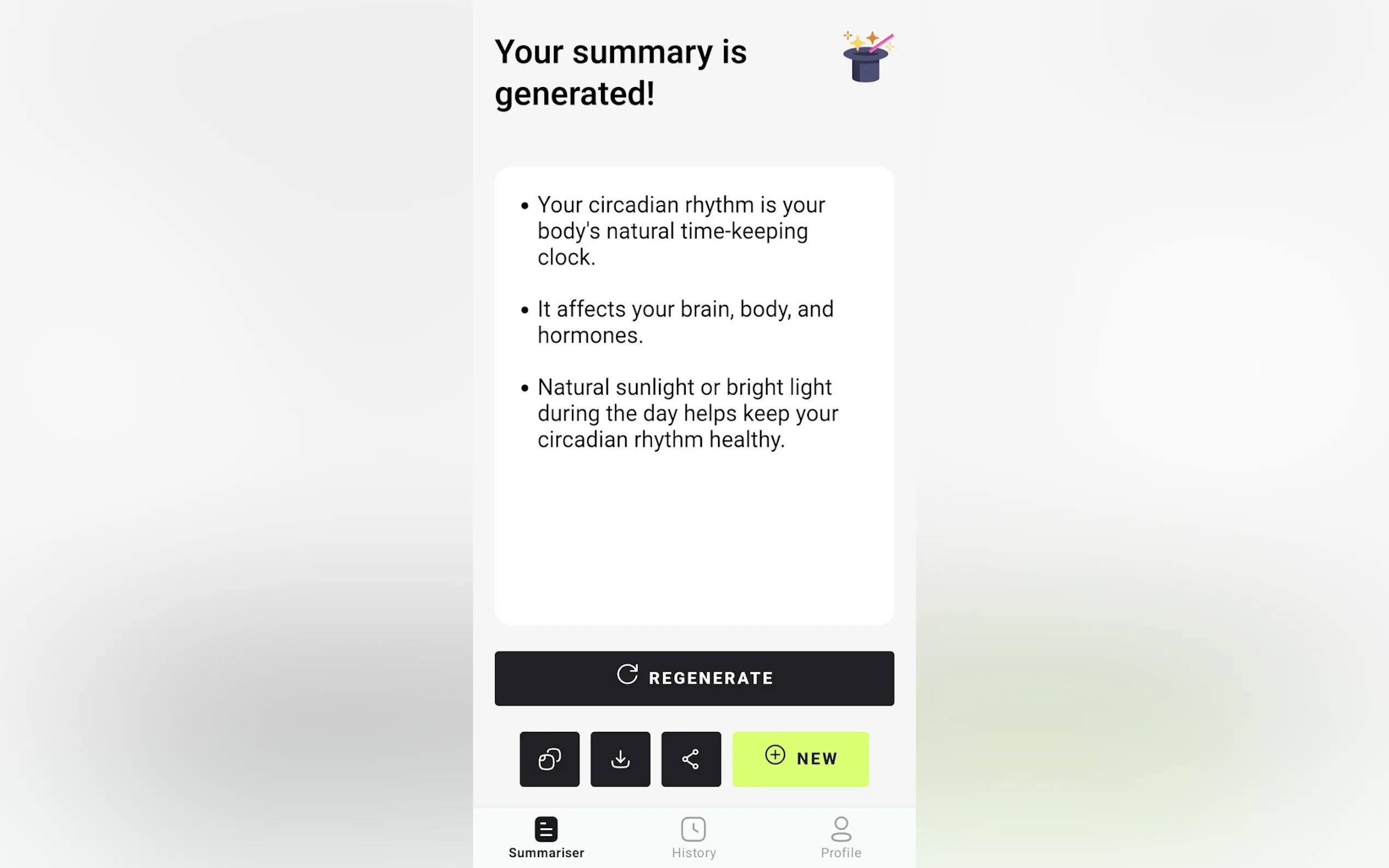Screenshot 6 of AI Text, PDF Summarizer