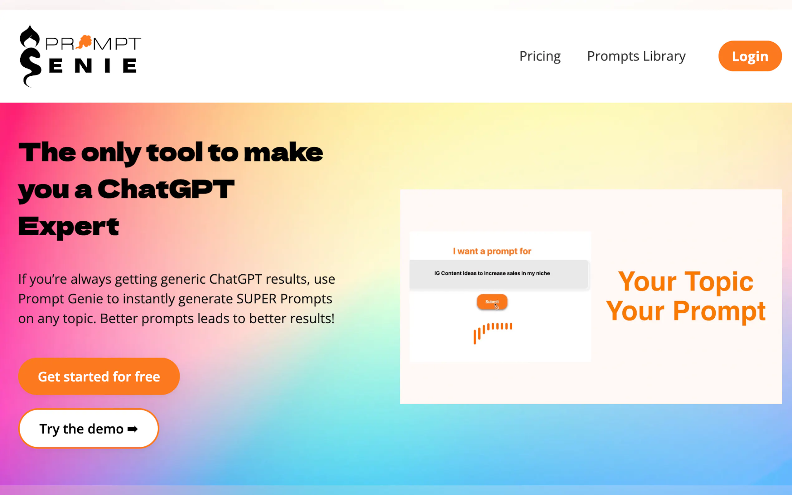 AI tool to help you write better prompts