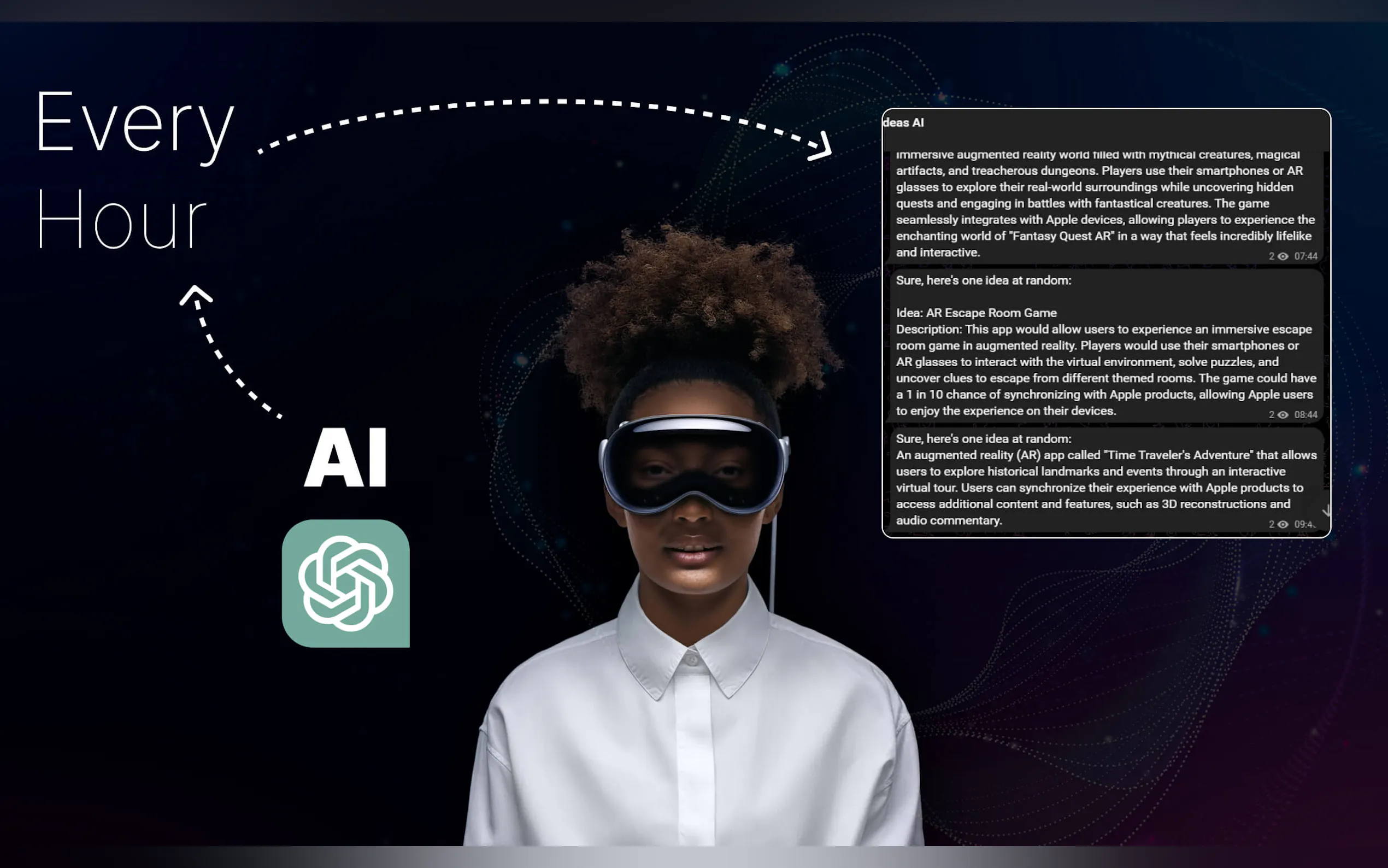 AI Vision Pro Ideas