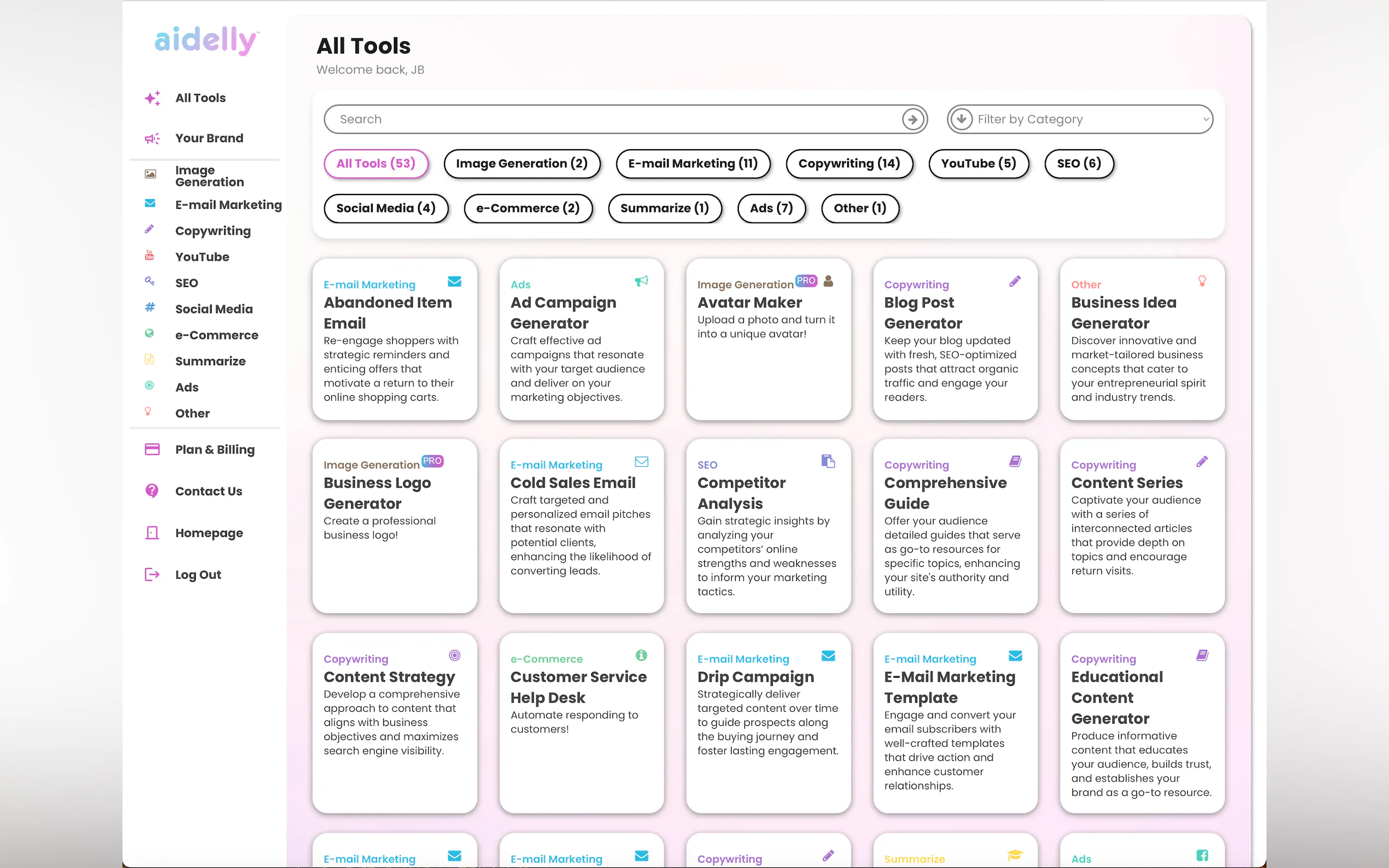 Screenshot 3 of Aidelly - Branded AI Content Generation 