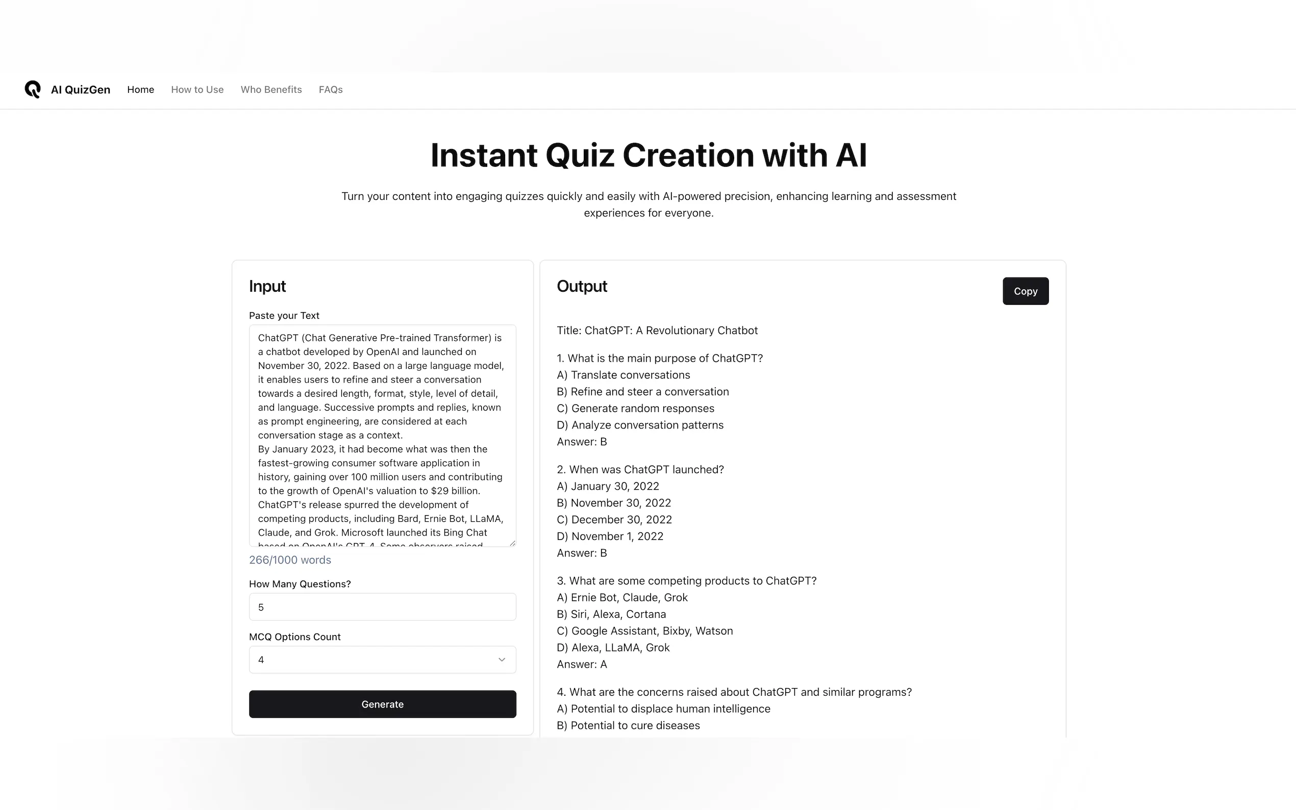 AIQuizGen