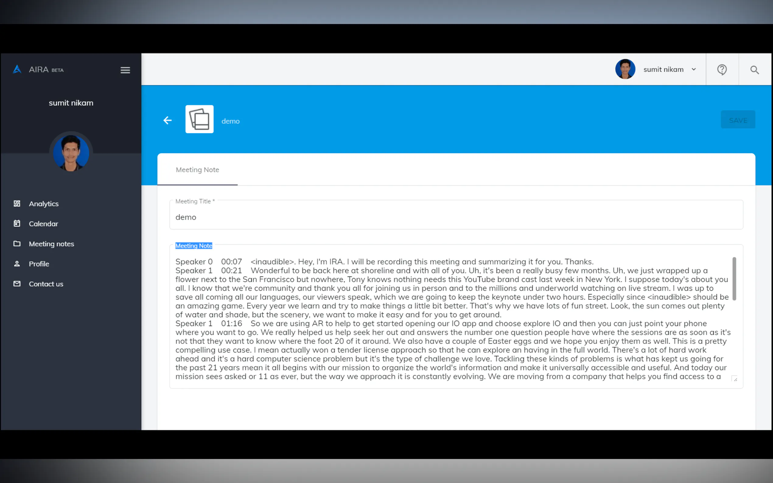 Screenshot 8 of AIRA - Online Meetings AI Assistance
