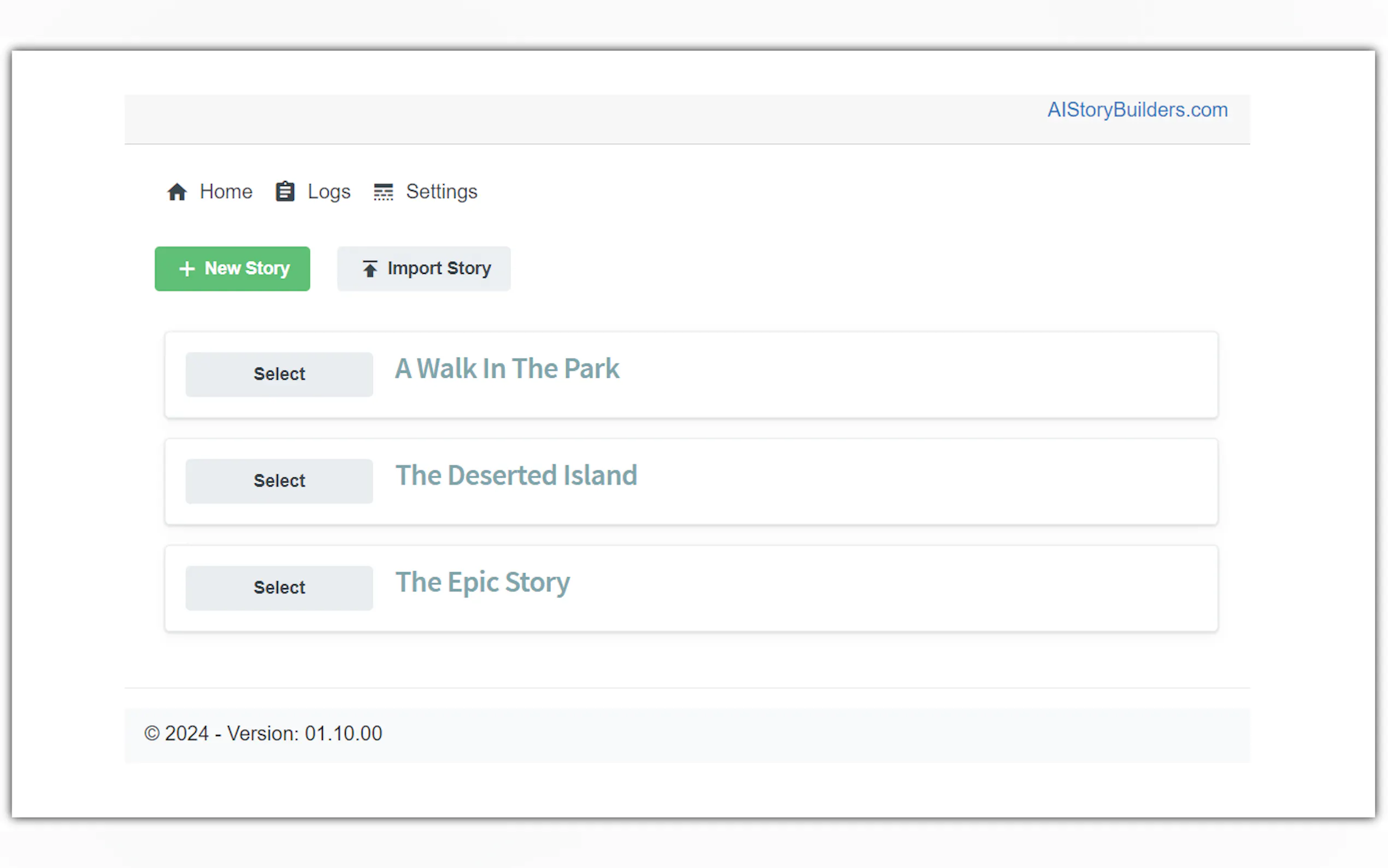Screenshot 3 of AIStoryBuilders