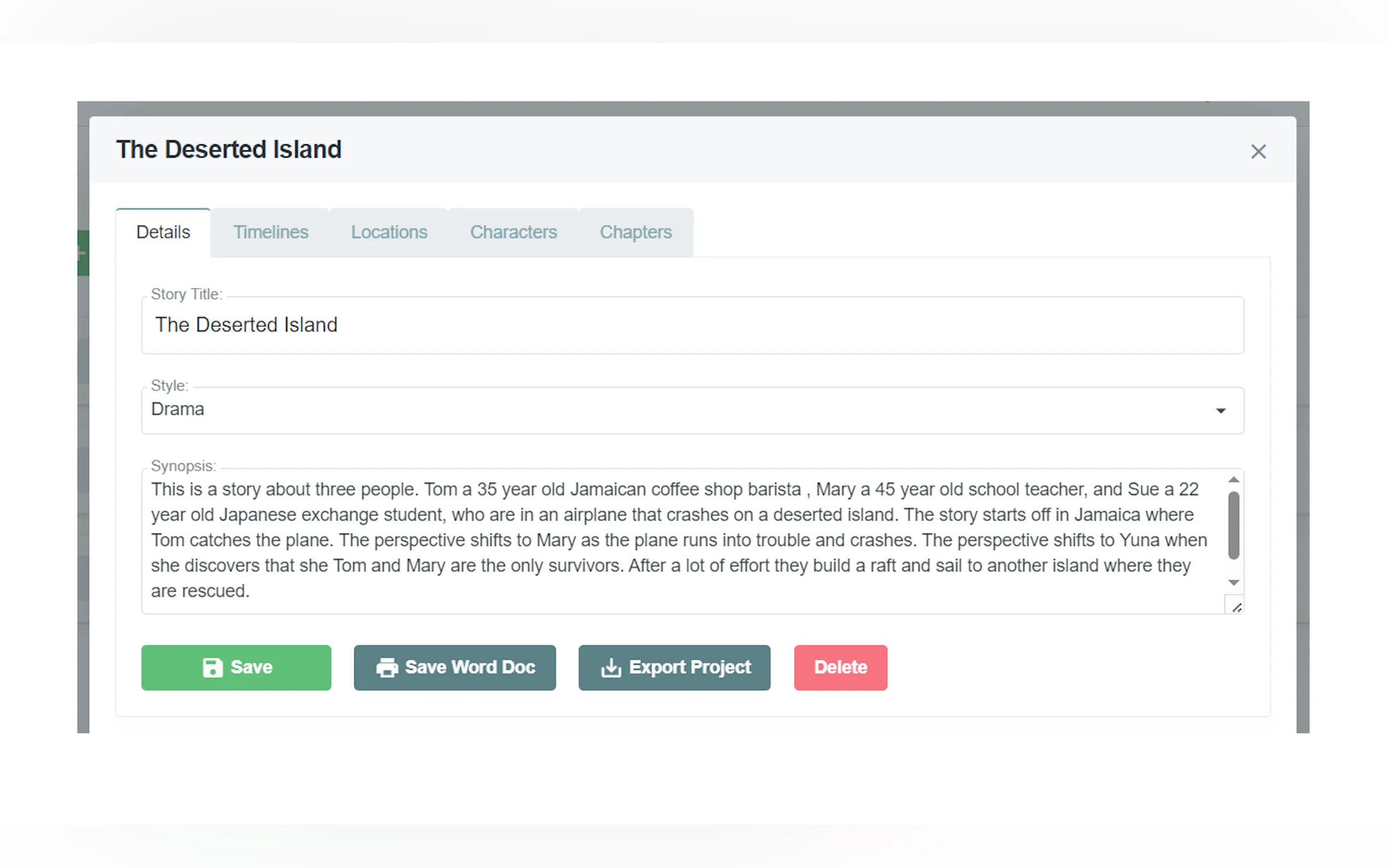 Screenshot 4 of AIStoryBuilders