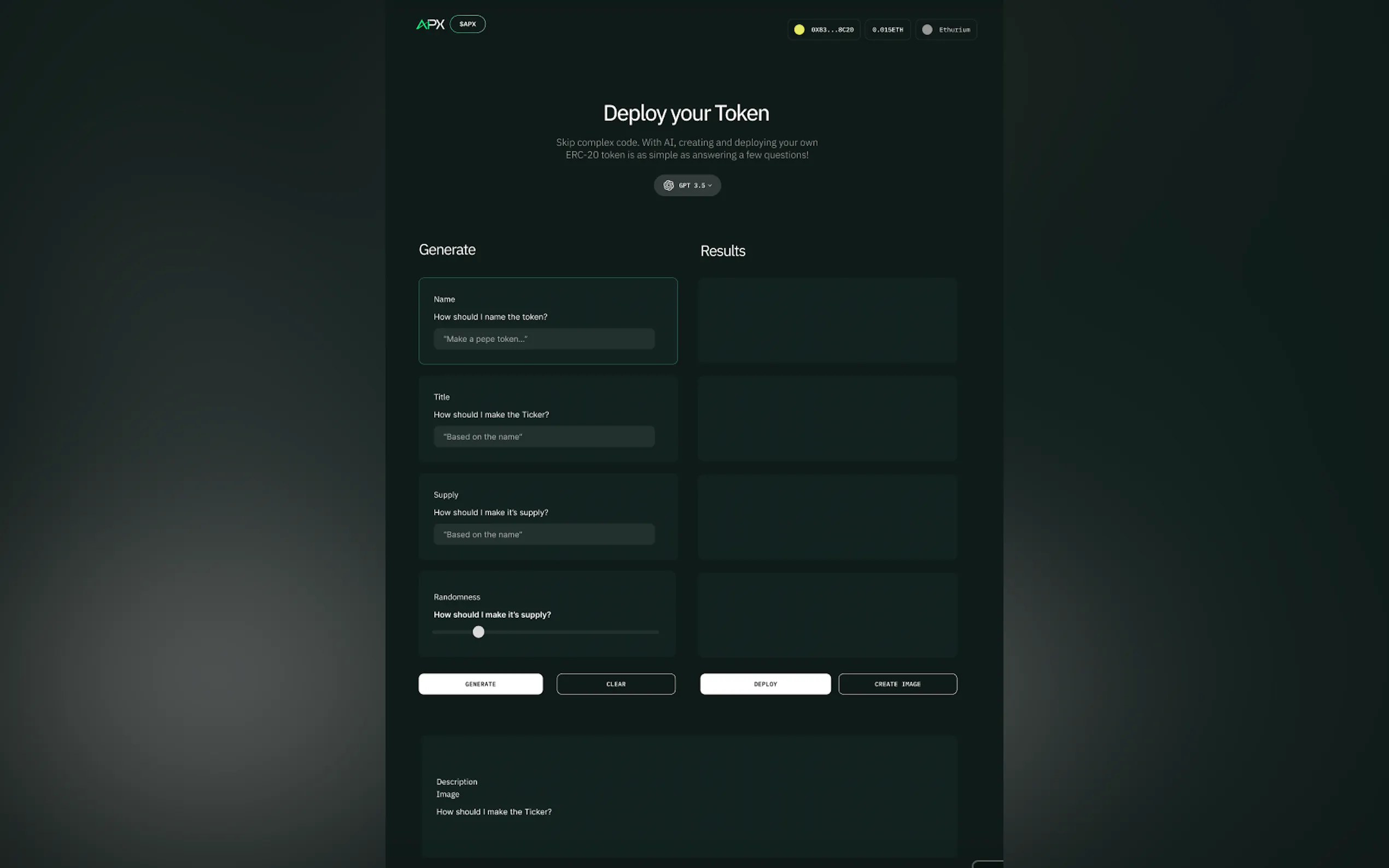 Screenshot 2 of AITokenFactory