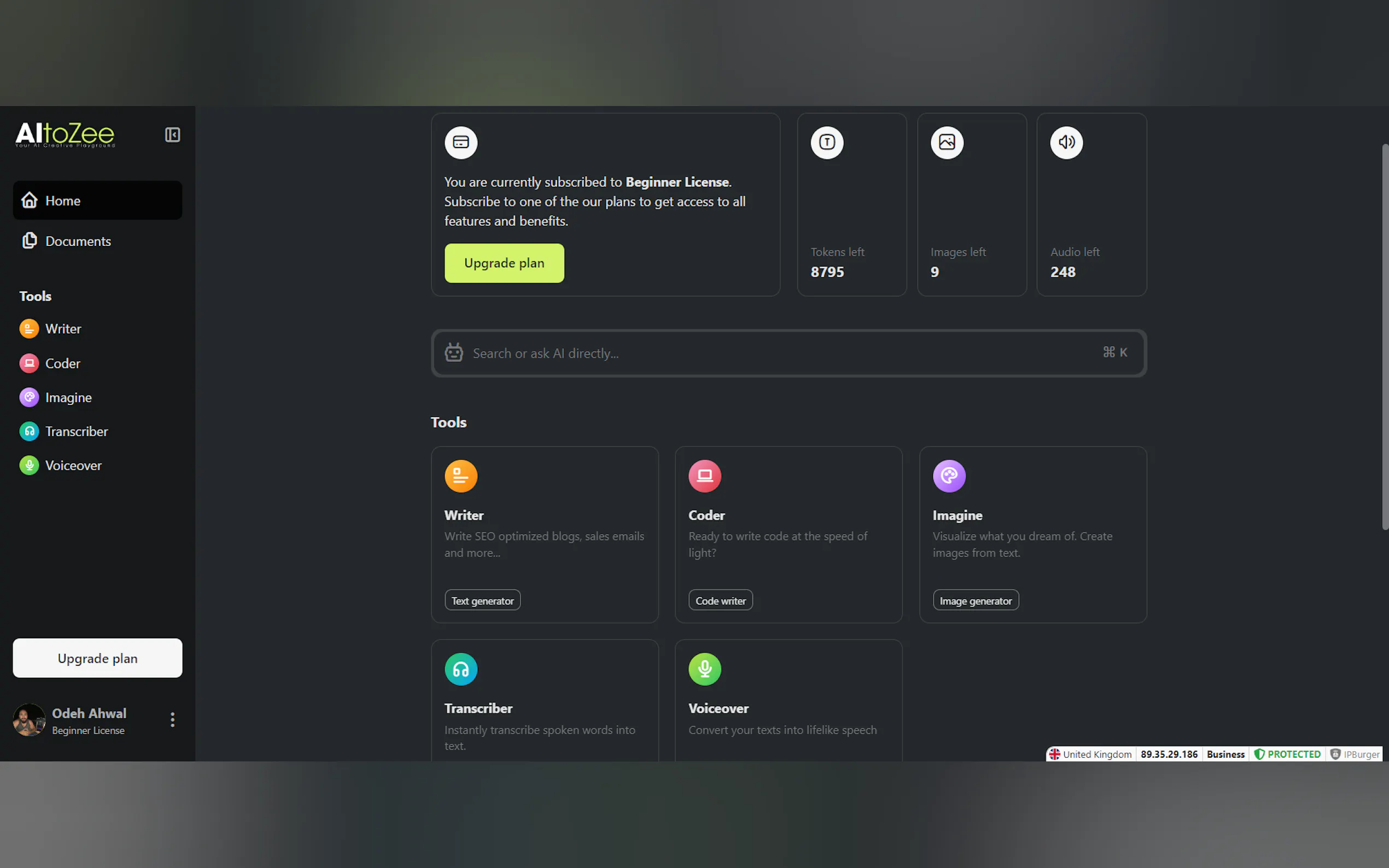 Screenshot 5 of AItoZee - Your Creative AI Playground