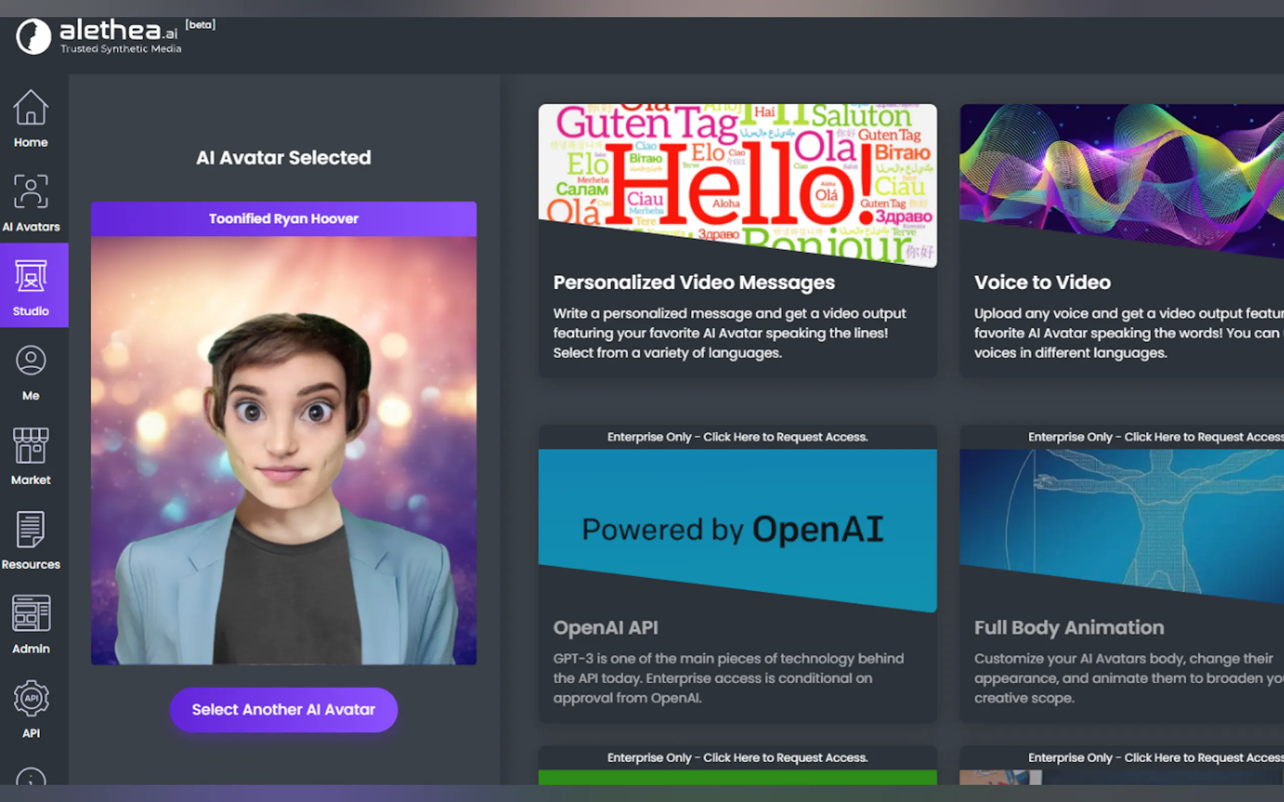 Screenshot 3 of Alethea.AI