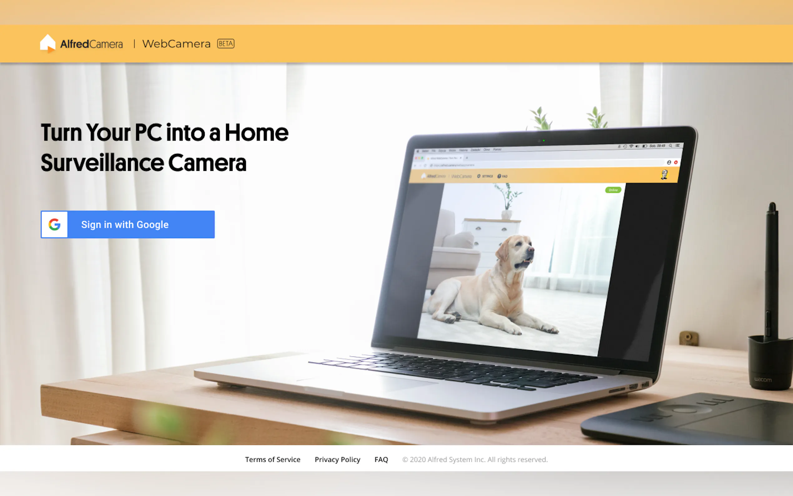 Alfred WebCamera