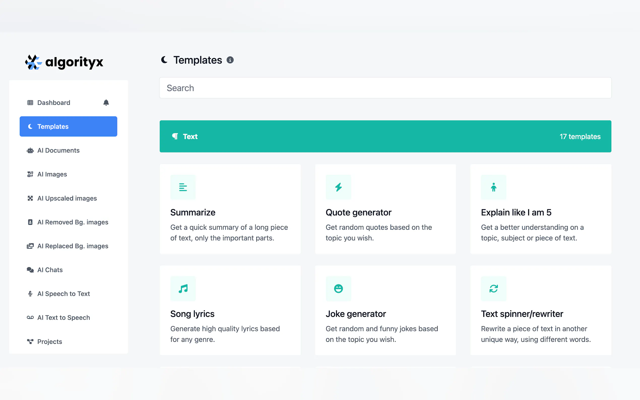 Screenshot 2 of Algorityx