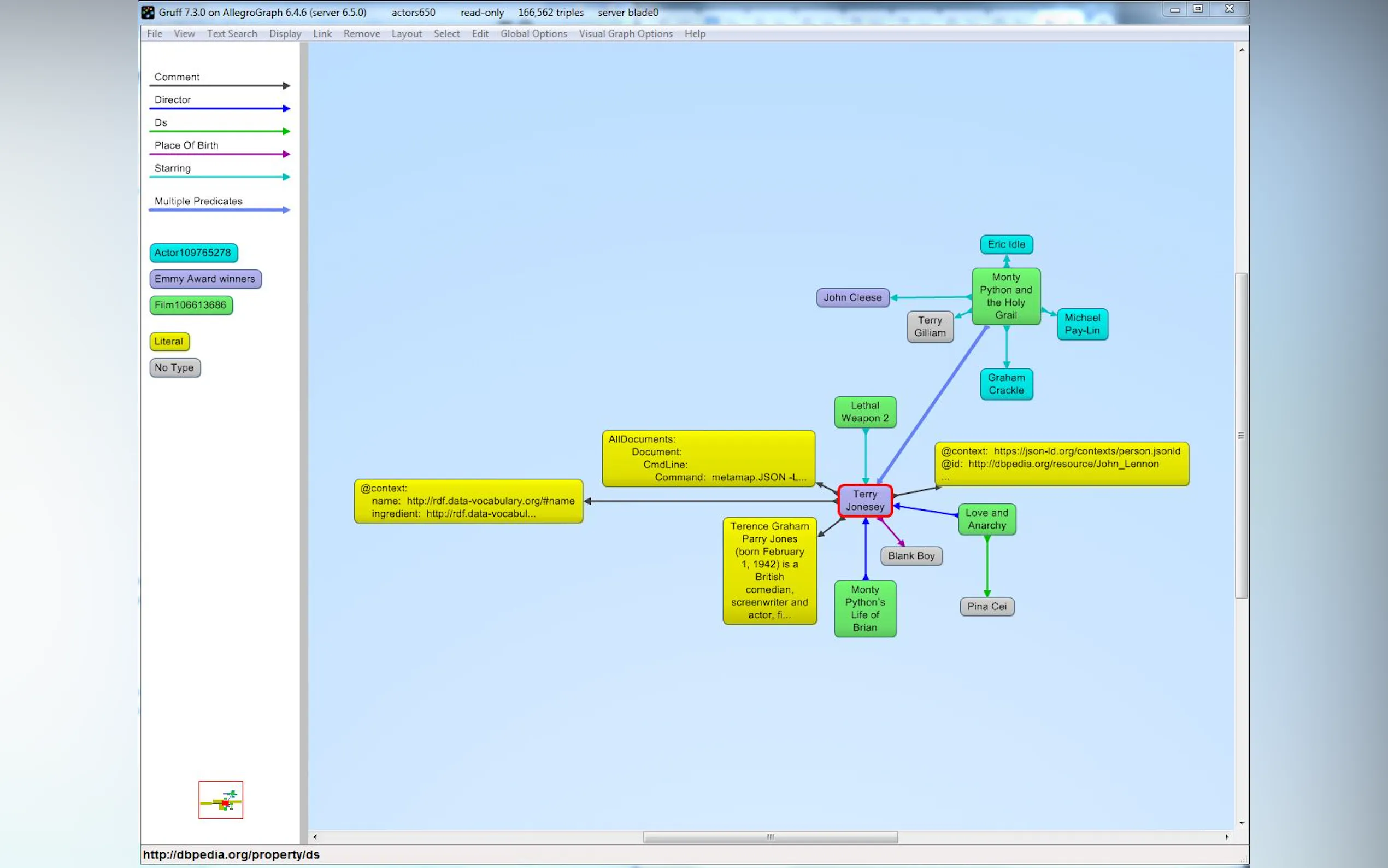 Screenshot 4 of AllegroGraph
