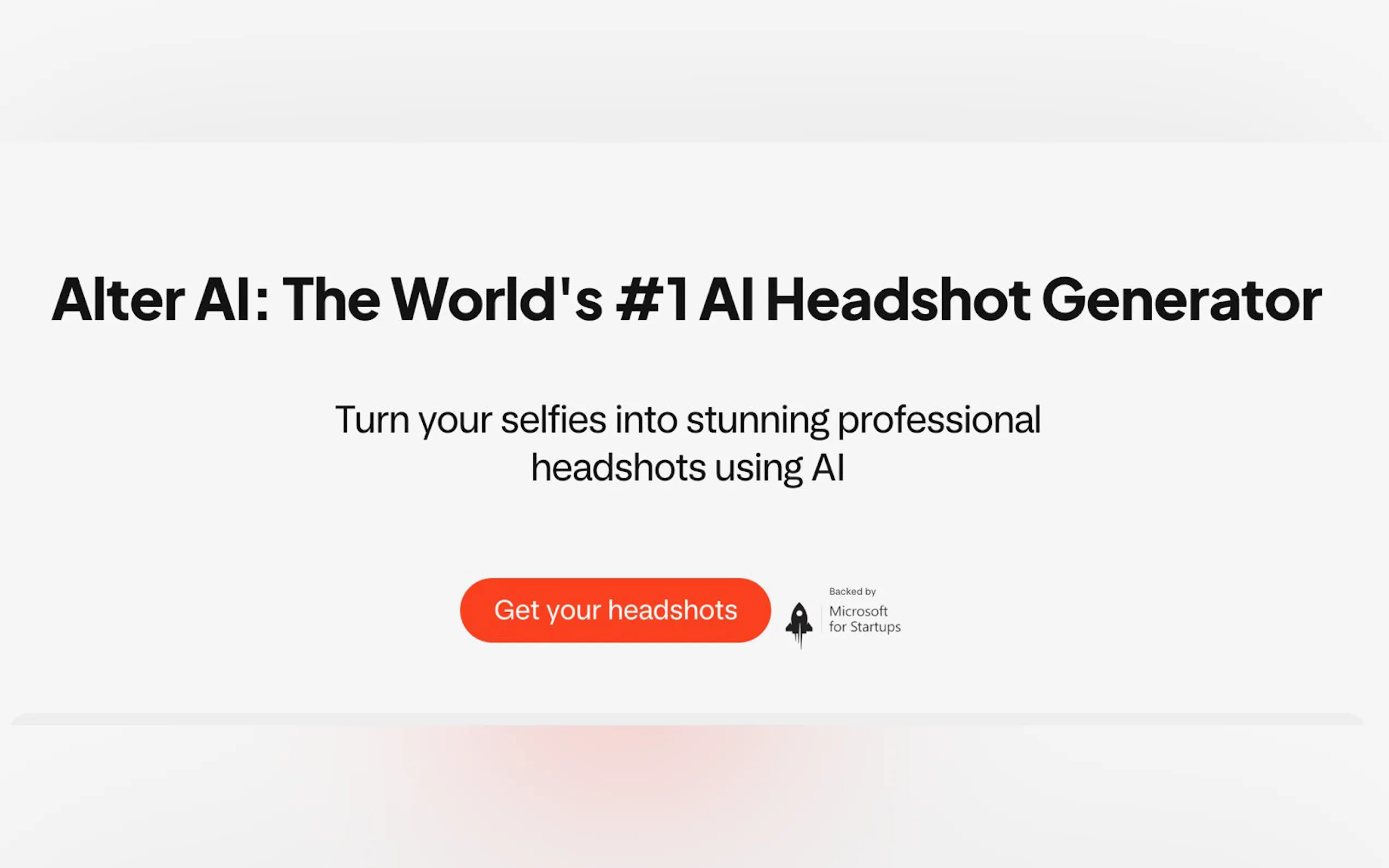 Alter AI: AI Headshot Generator