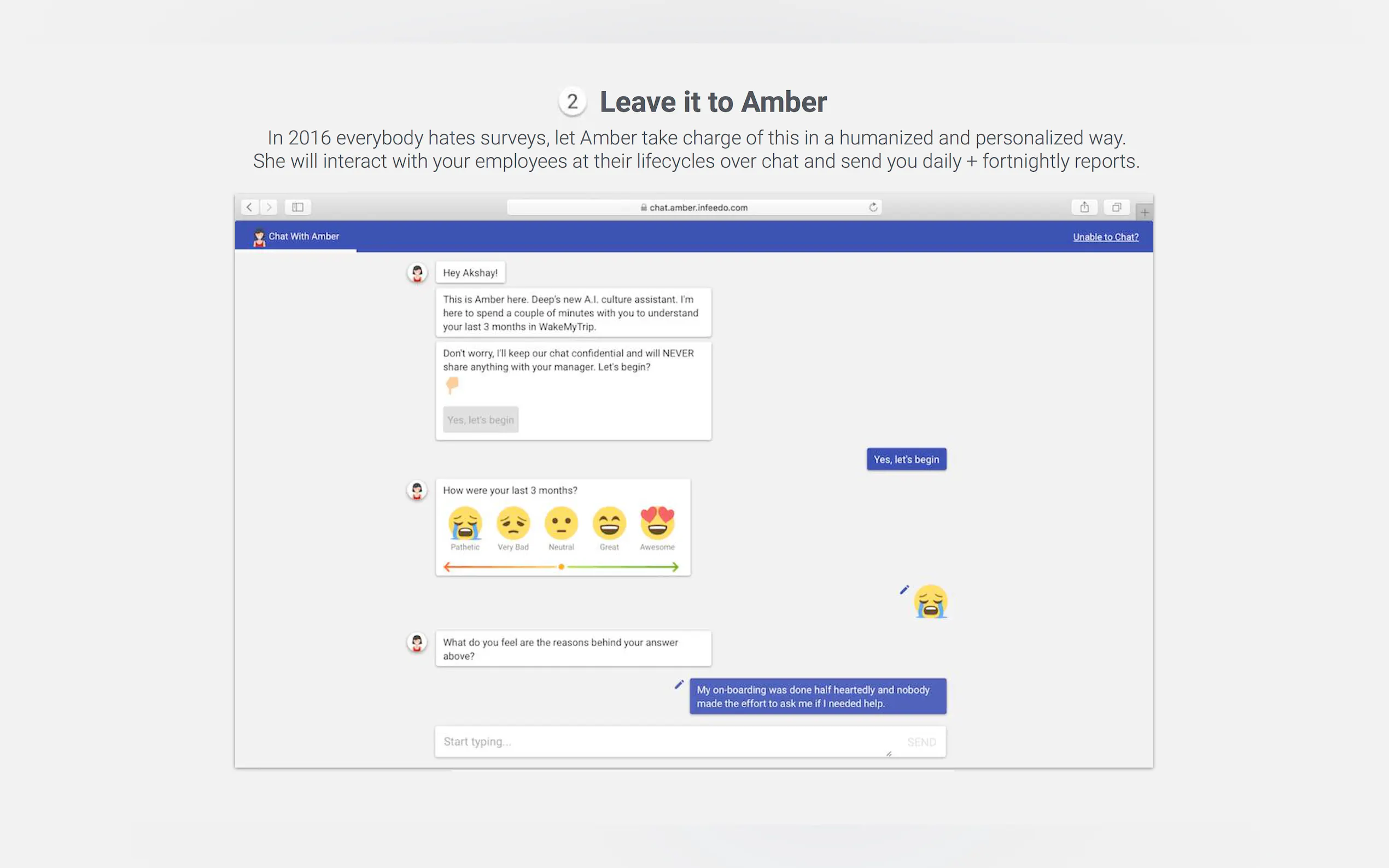 Screenshot 7 of Amber by inFeedo