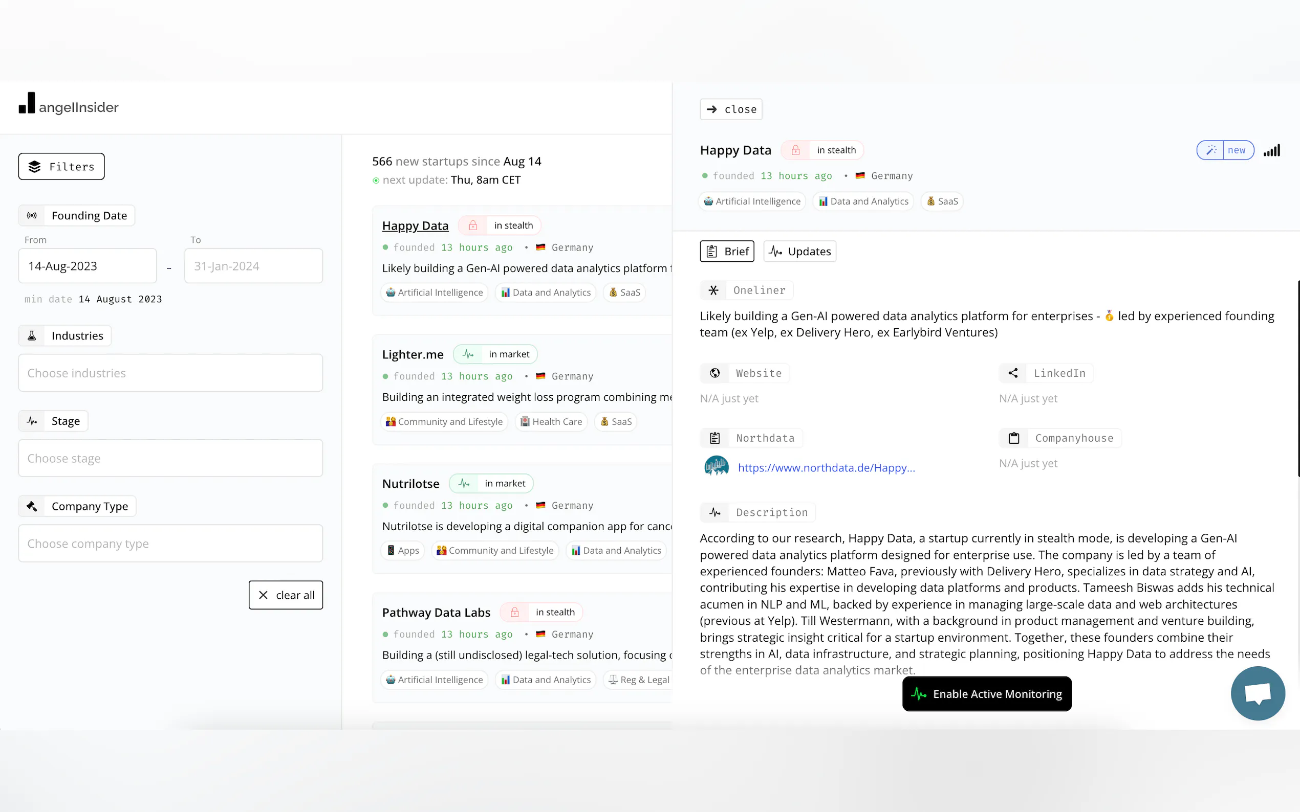 Screenshot 2 of angelinsider.de