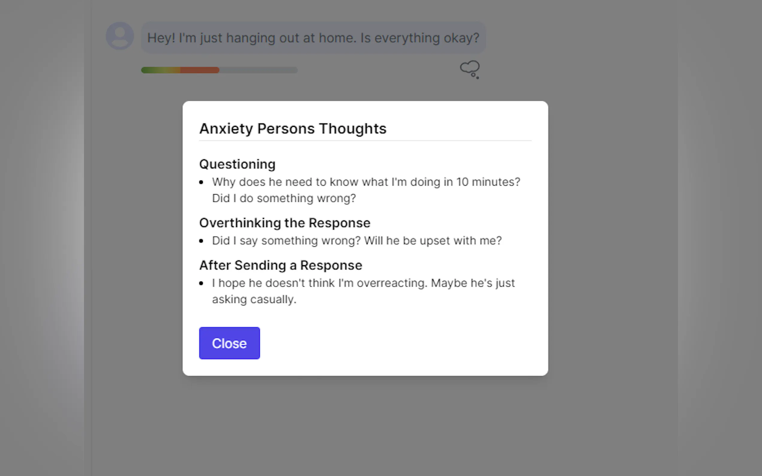 Screenshot 3 of Anxiety Simulator