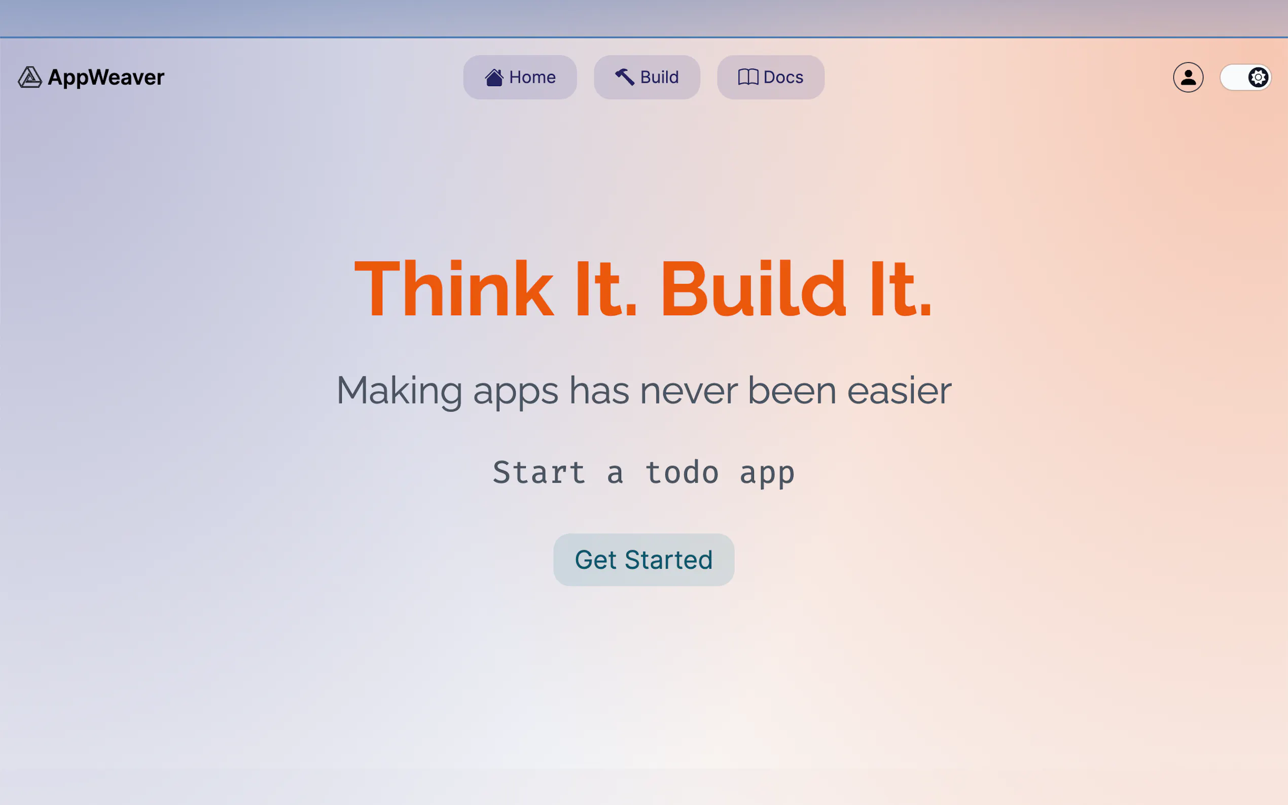Screenshot 2 of AppWeaver