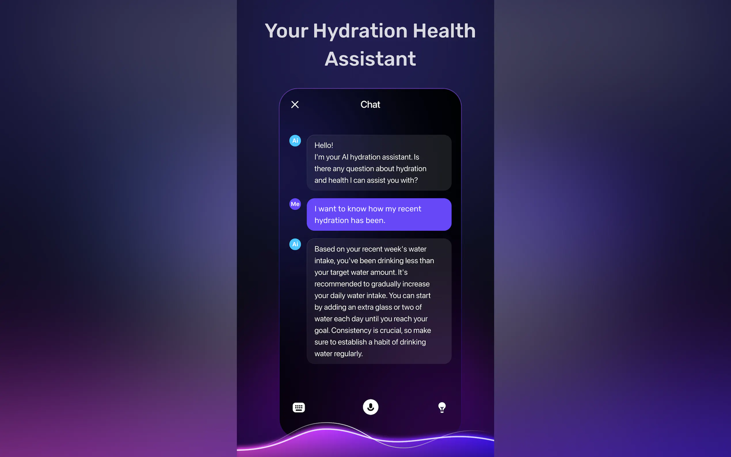 Screenshot 3 of AquaAdvisor-AI water tracker 
