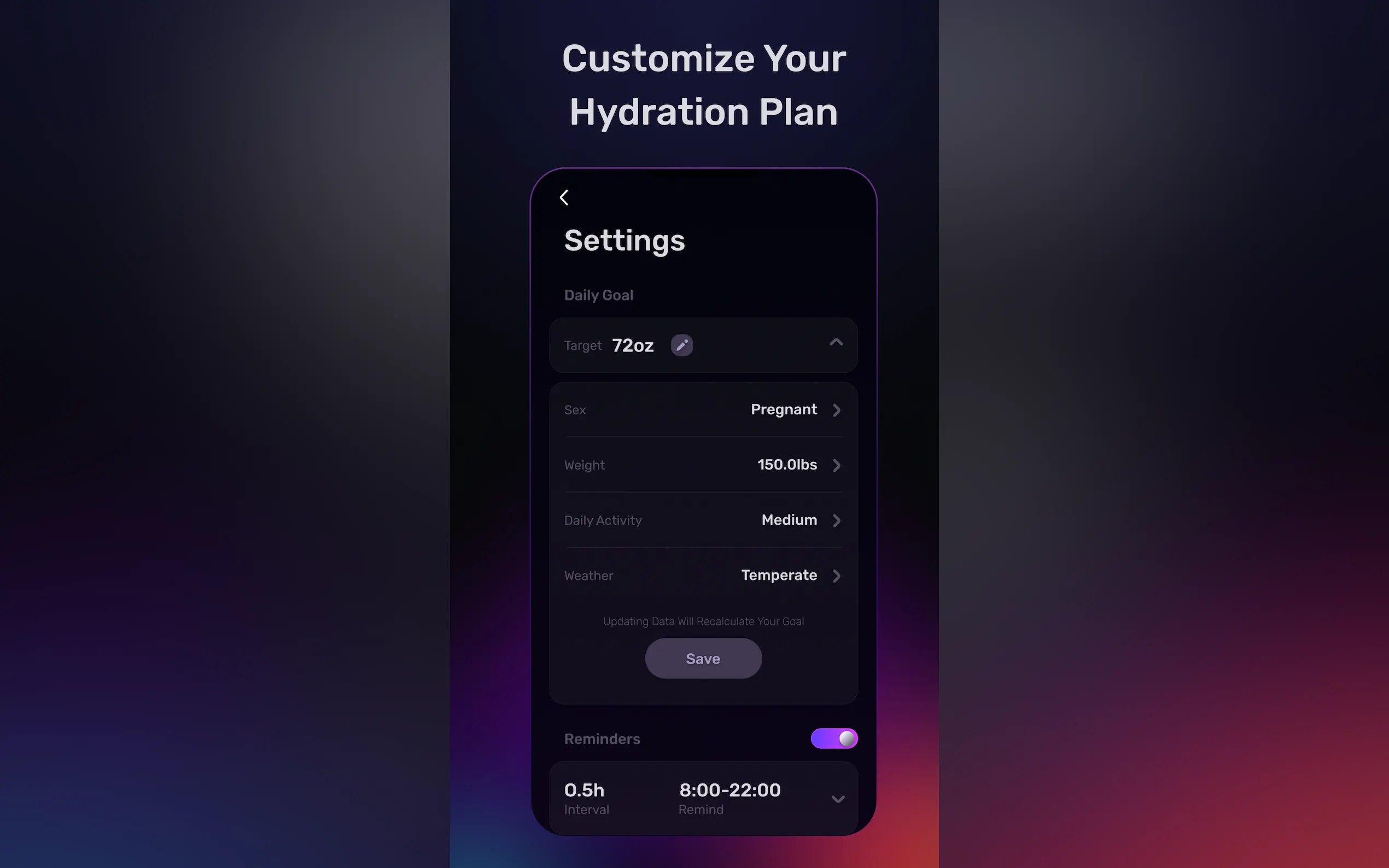 Screenshot 4 of AquaAdvisor-AI water tracker 
