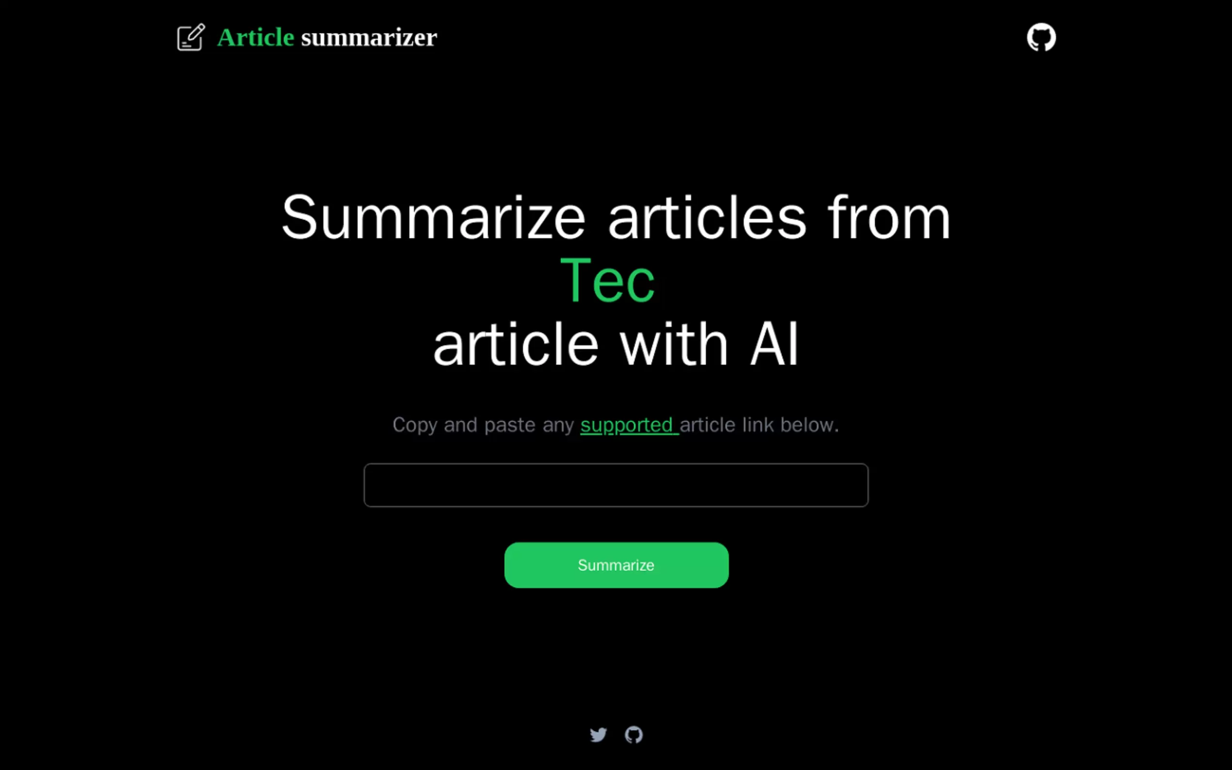 Article Summarizer