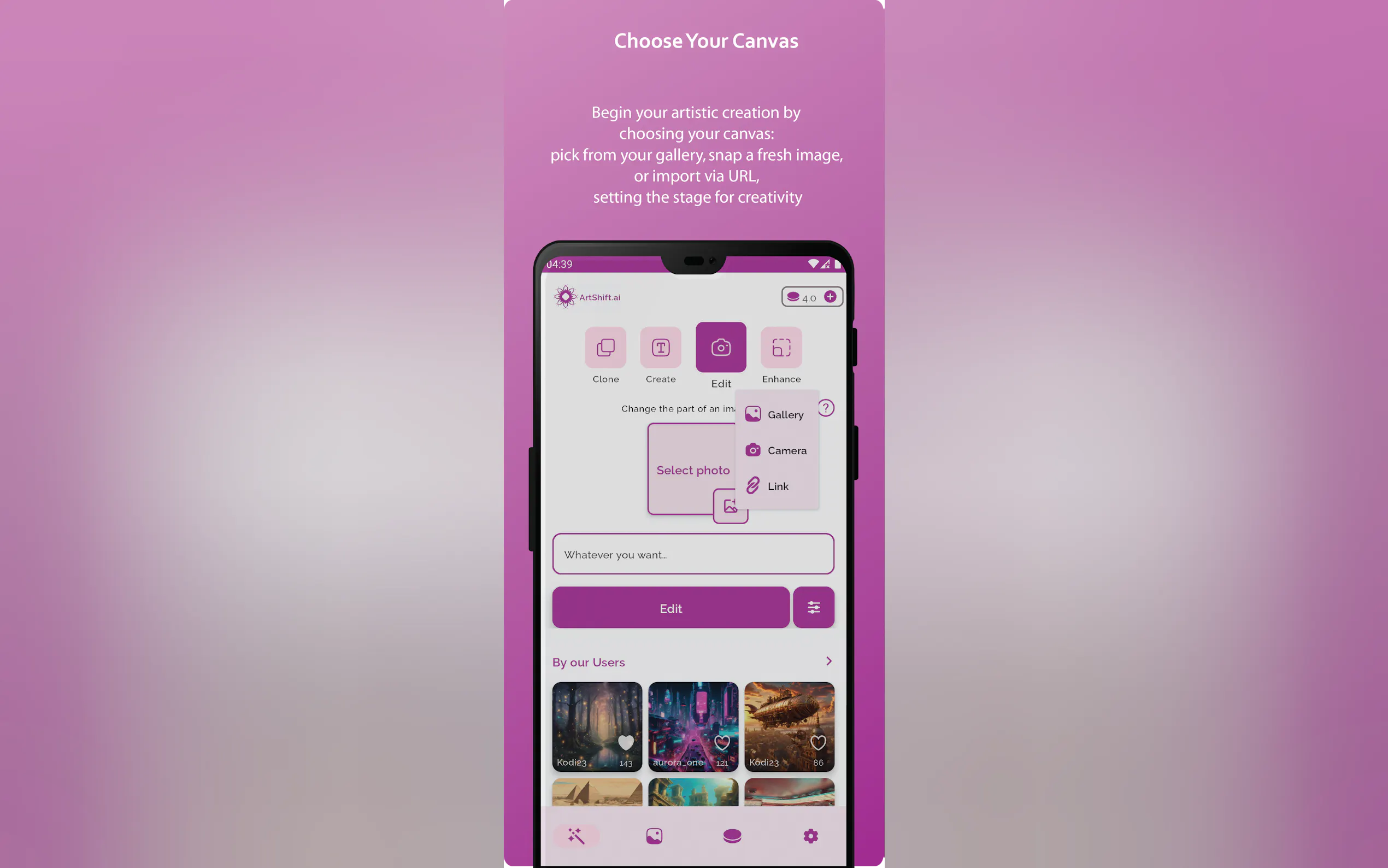 Screenshot 2 of ArtShift.ai - Art Evolution