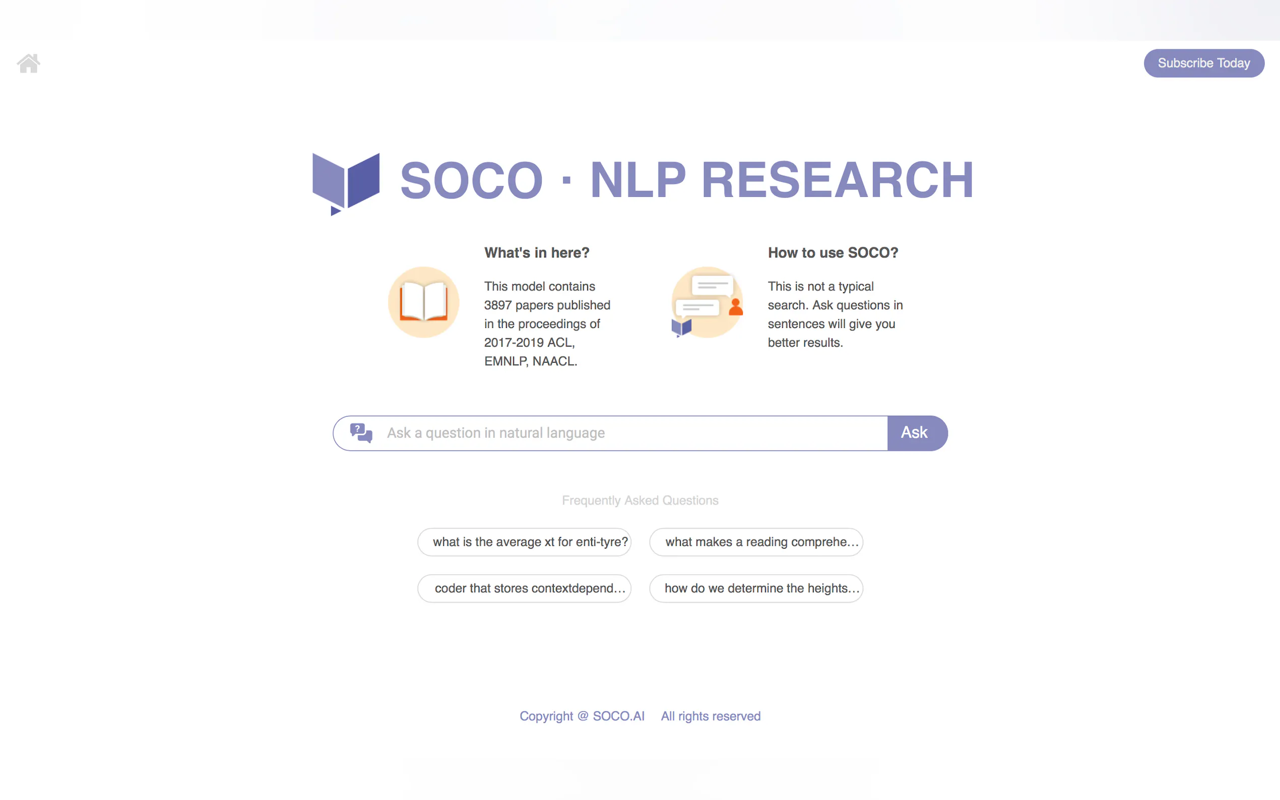 Screenshot 2 of Ask SOCO AI