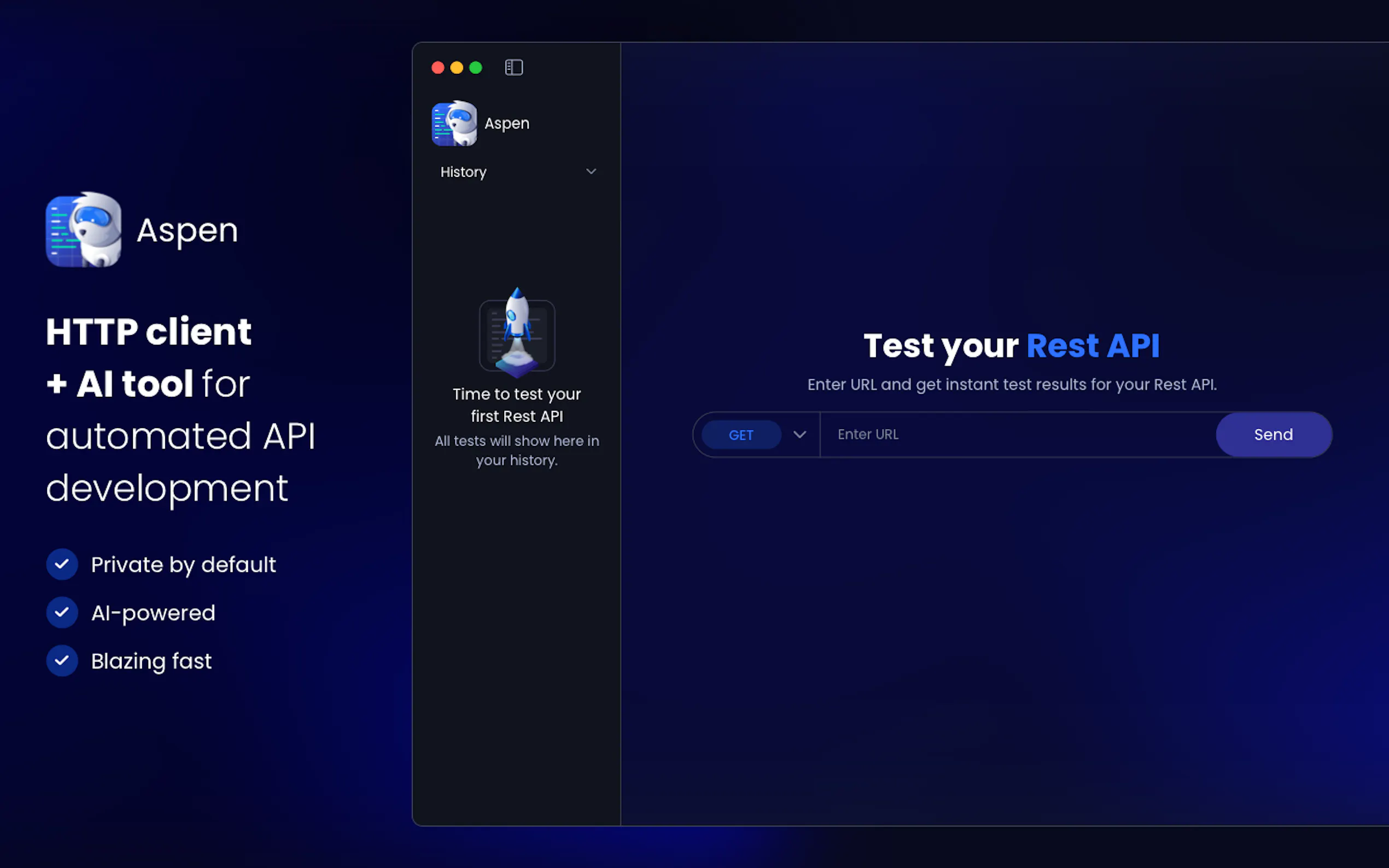 Screenshot 2 of Aspen - API Testing for macOS
