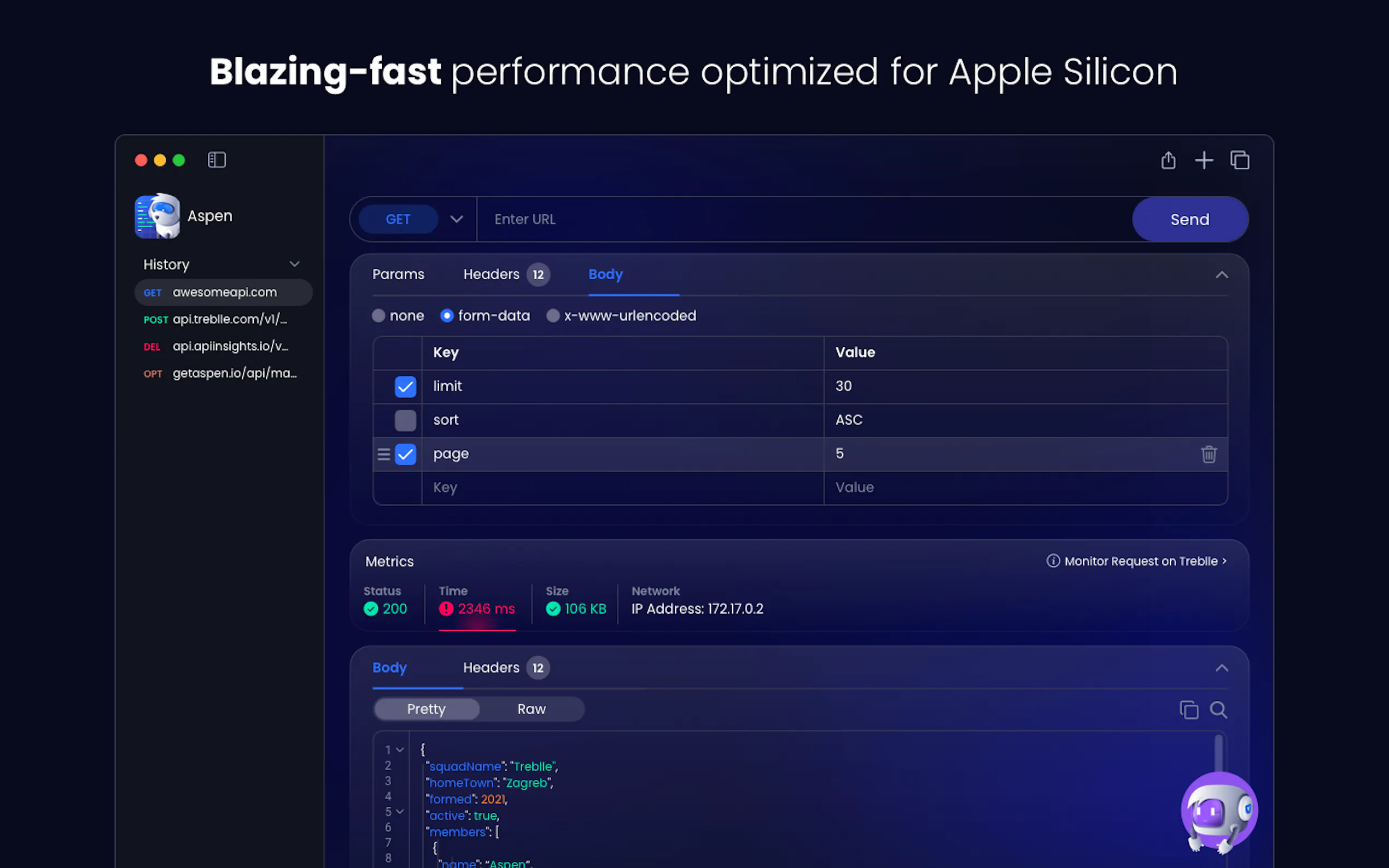 Screenshot 5 of Aspen - API Testing for macOS